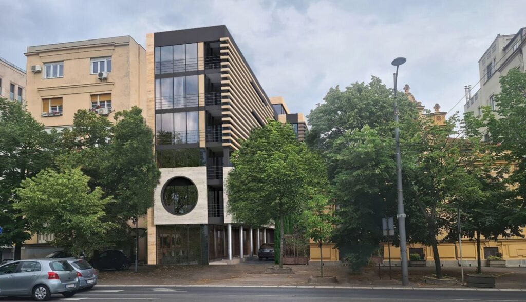 gradnja u Kneza Miloša 42, 44