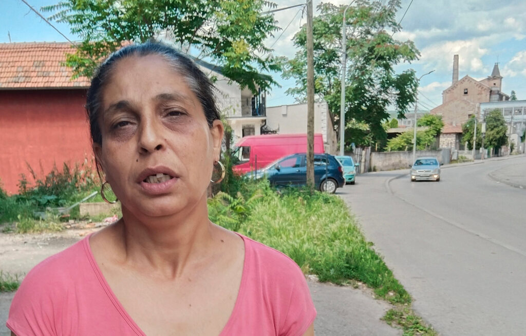 Stočni Trg,  majka izbola dete, ovo je baka deteta