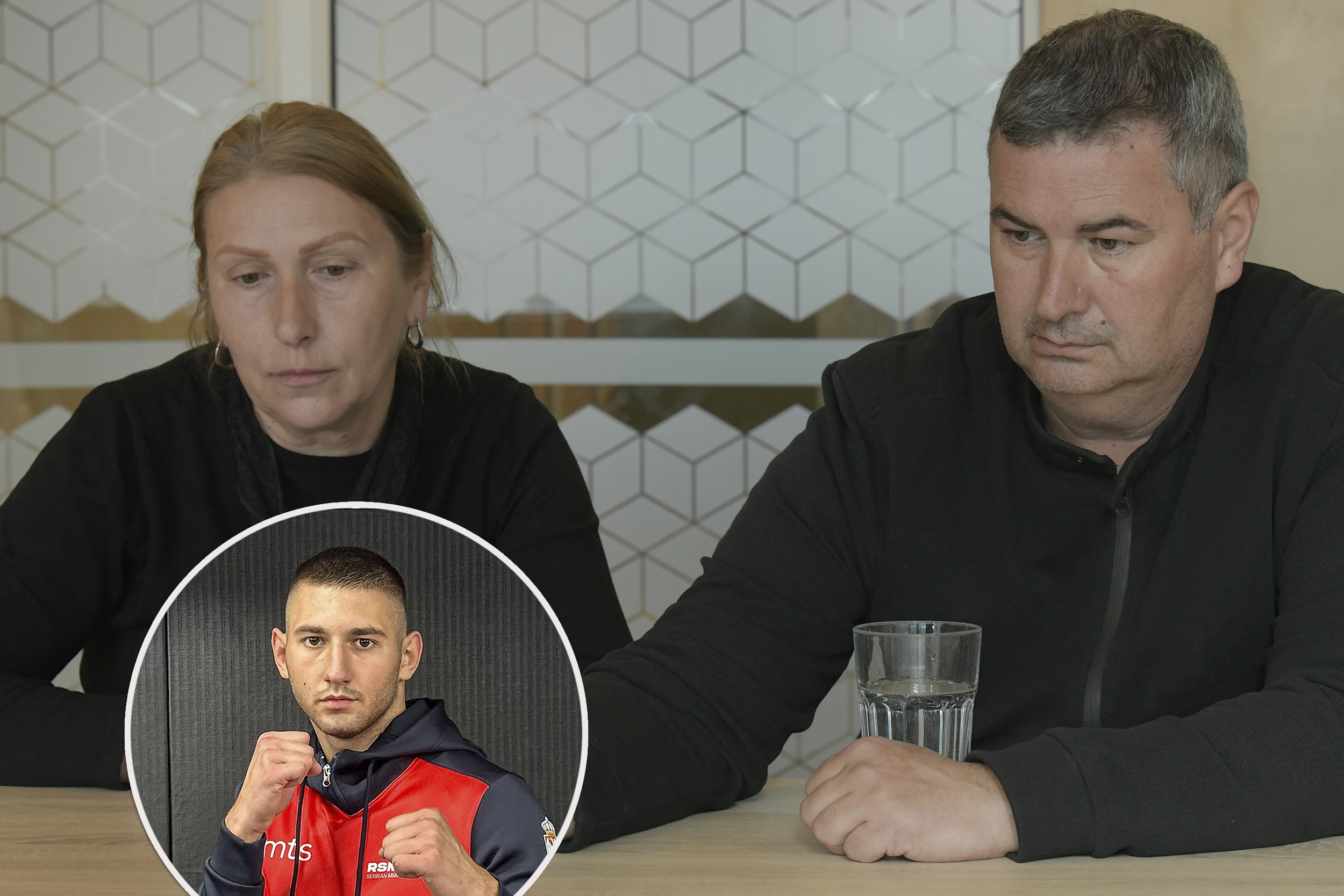 beograd 11.03.2024 ispovest roditelji Jasmina i Nenad Savić, stefan savic mma borac