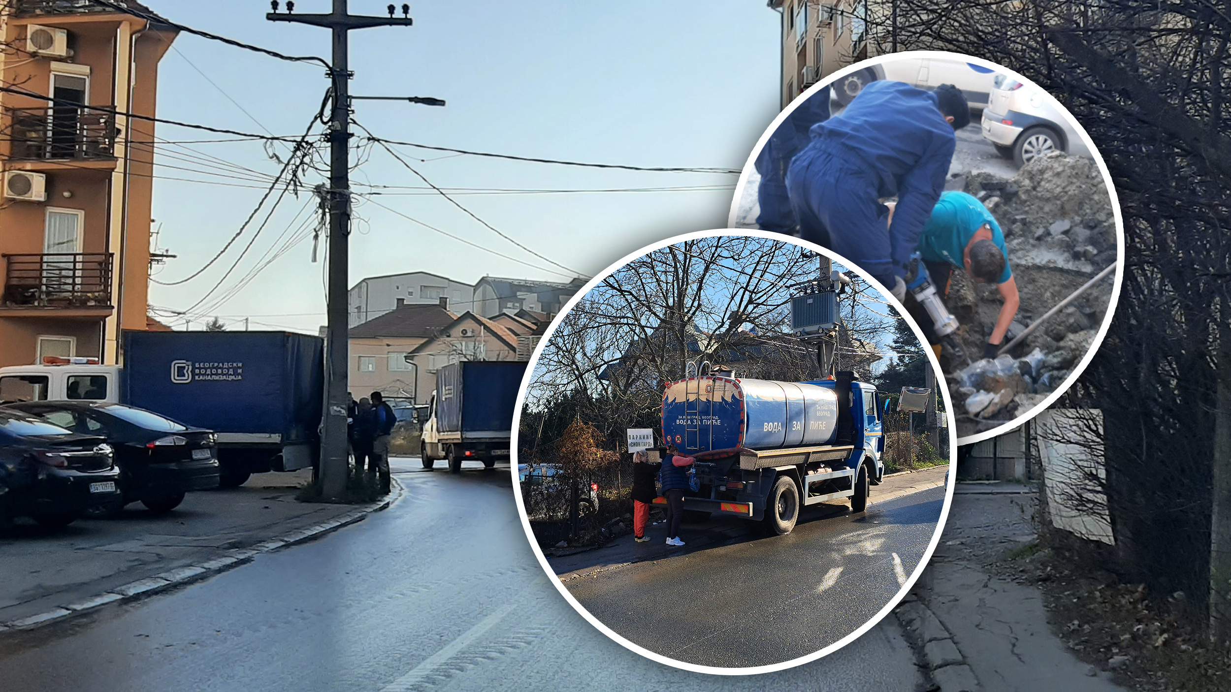 Naselje Cvetanove ćuprije na Zvezdari nisu imali vodu 7 dana