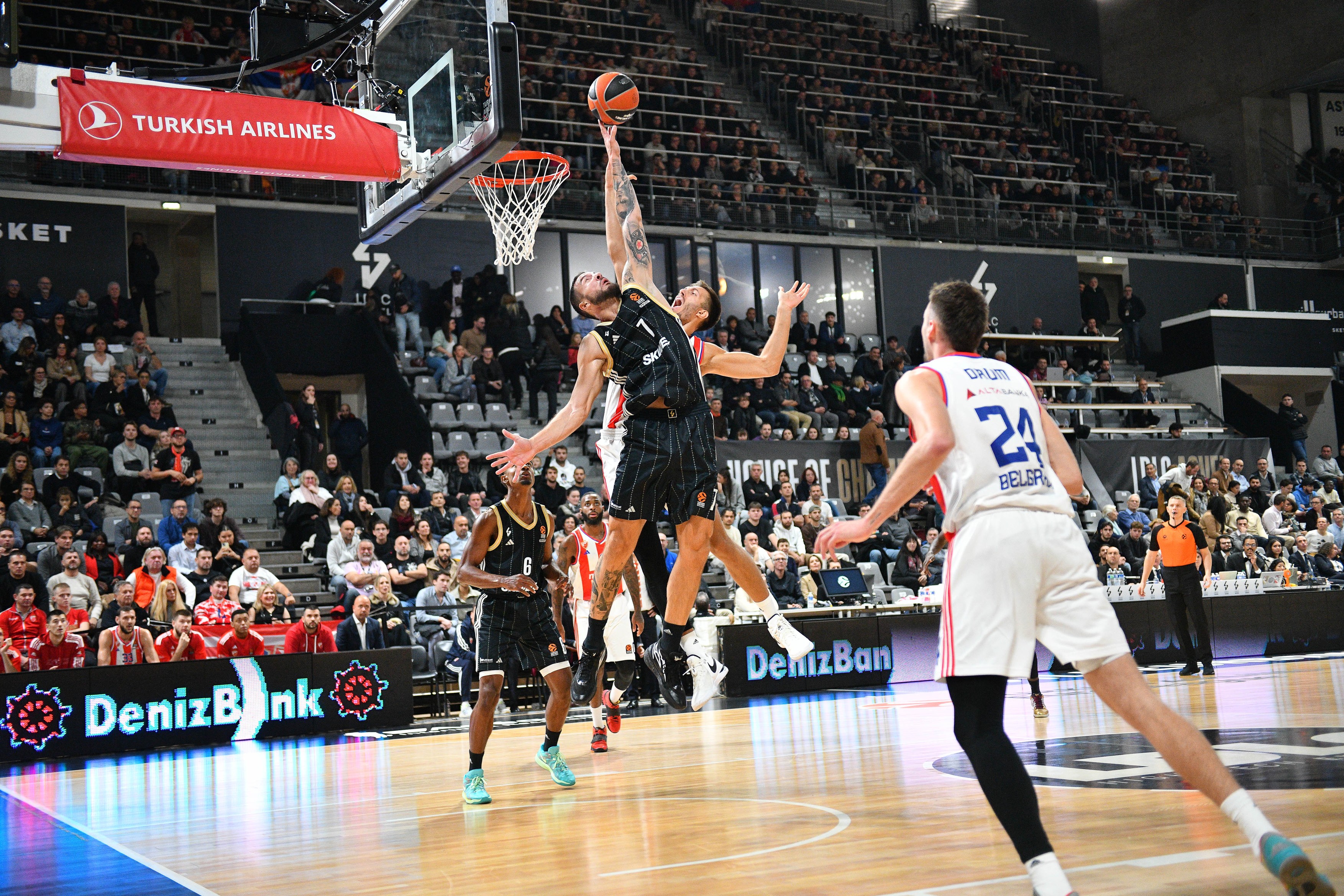 BASKETBALL - EUROLEAGUE - ASVEL v CRVENA ZVEZDA, , Villeurbanne, France - 14 Nov 2024