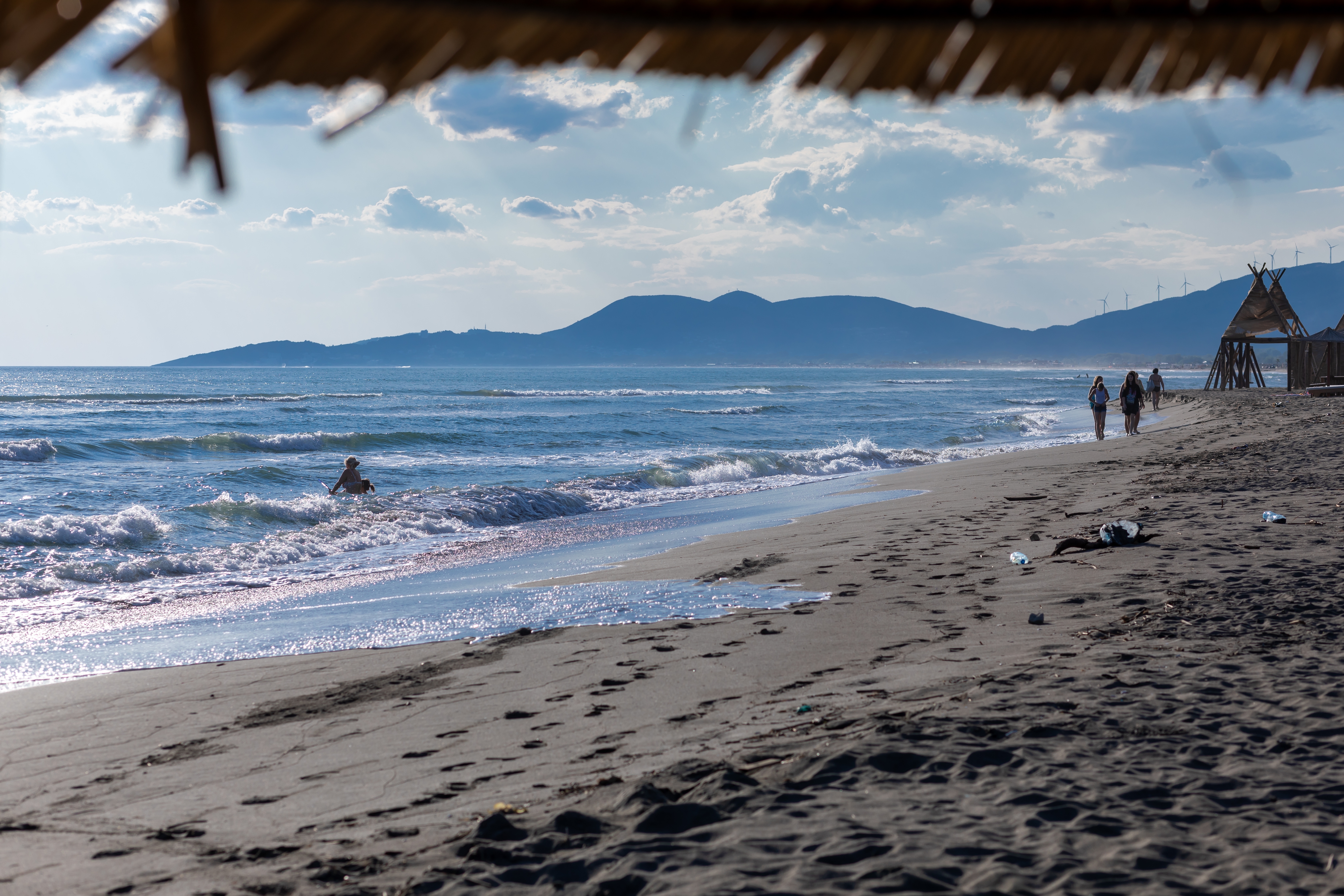 Ulcinj,,Ada,Bojana,,Montenegro,-,June,11,2022:,Famous,Sand