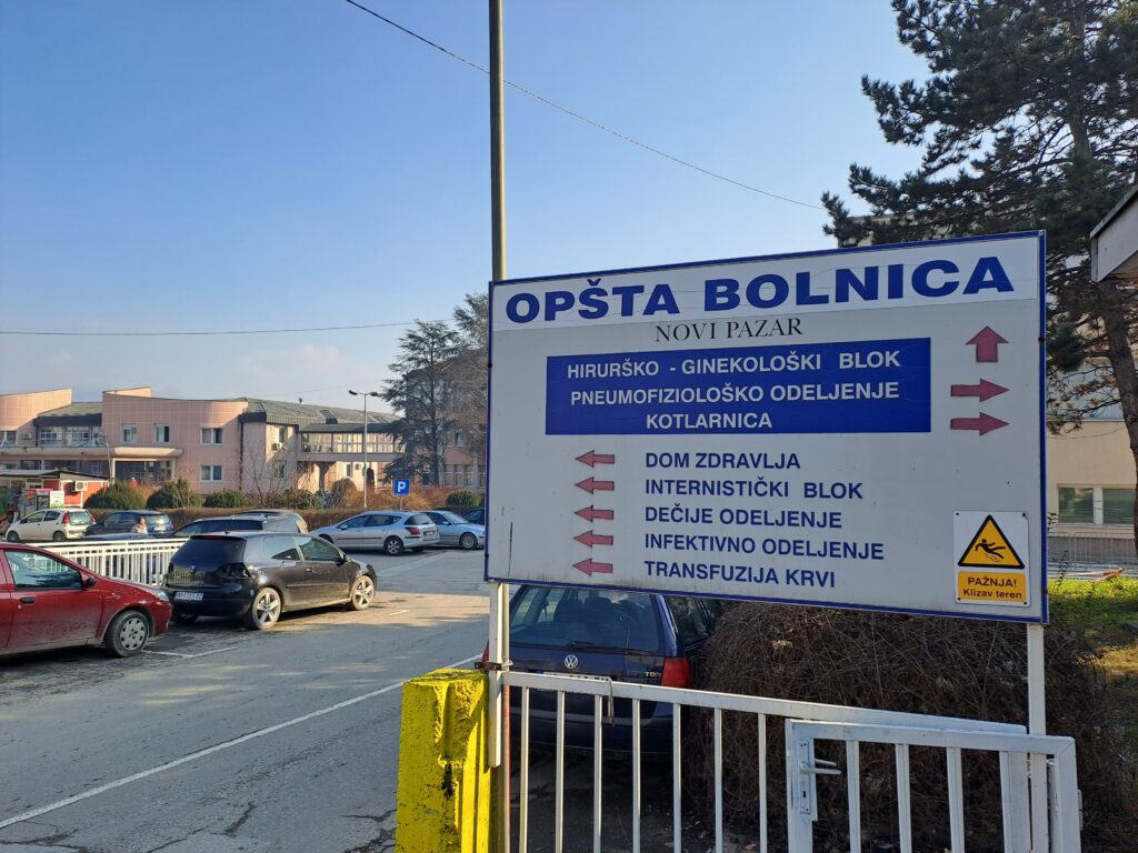 Novi Pazar, 13.01.2023. Opšta bolnica u Novom Pazaru. Tuberkuloza u Novom Pazaru