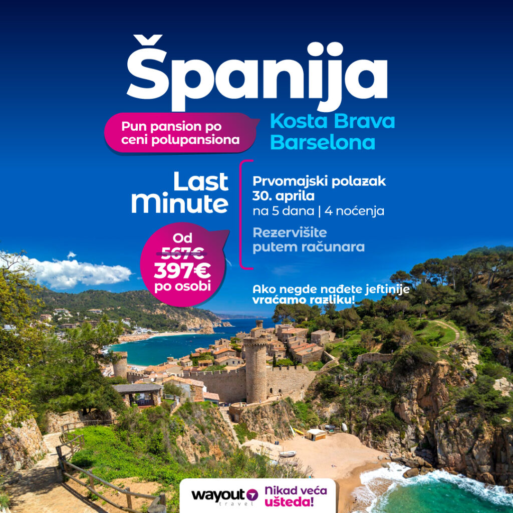 PR, Putovanja, Wayout, Leto 2025, First Minute, Letovanje, Spanija