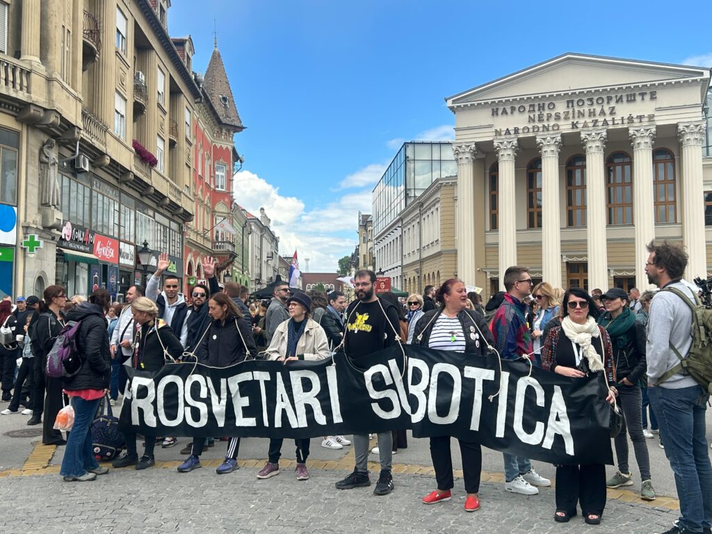 protest studenata "U Subotici smo svi", Subotica, studentski skup Sever zove
