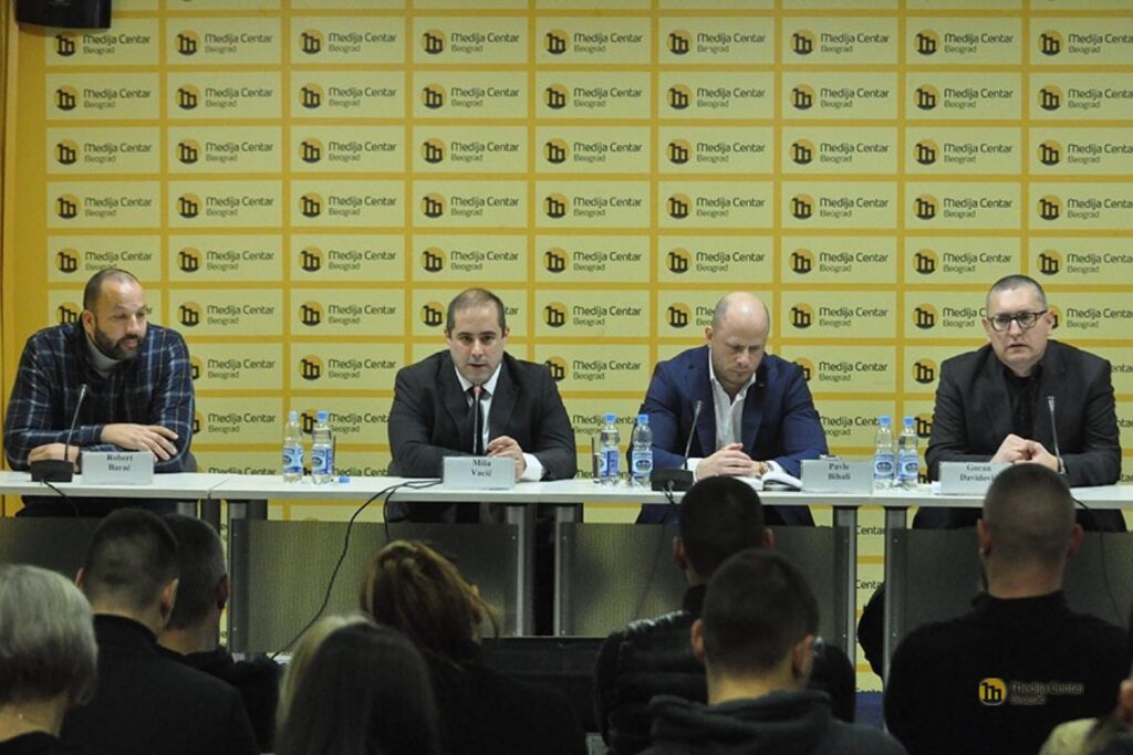 Miša Vacić i Pavle Bihali Foto: Medija Centar Beograd