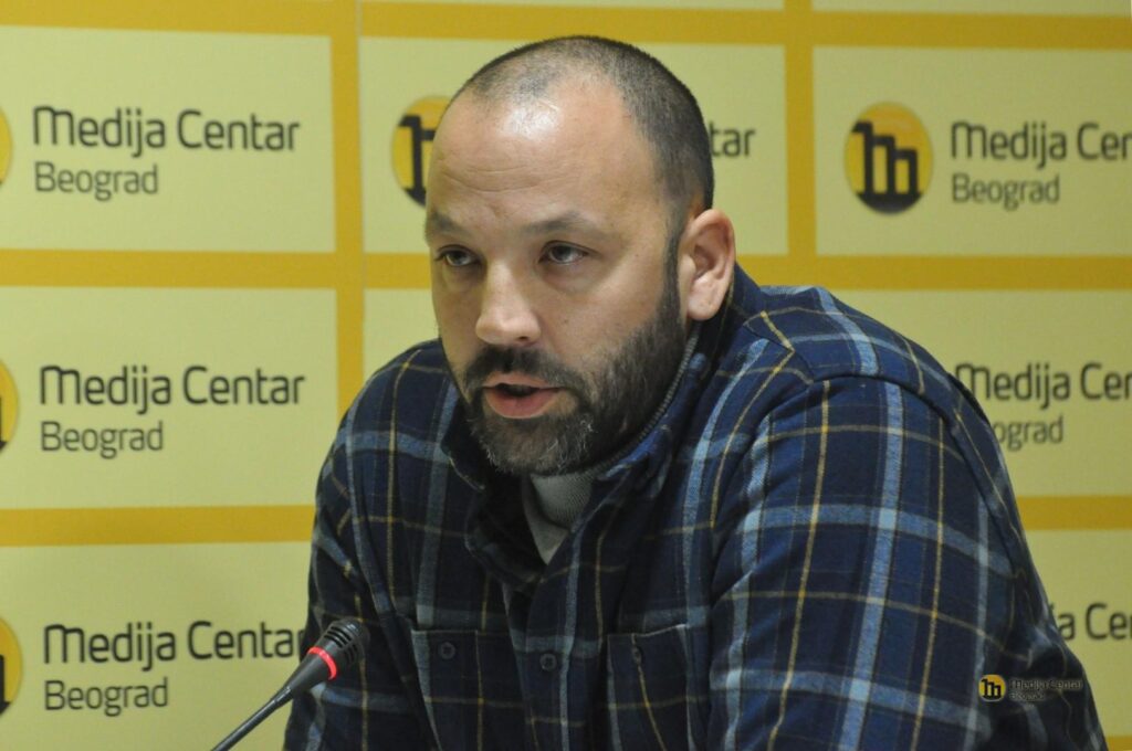 Robert Barać, Partija srpskih nacionalista, droga