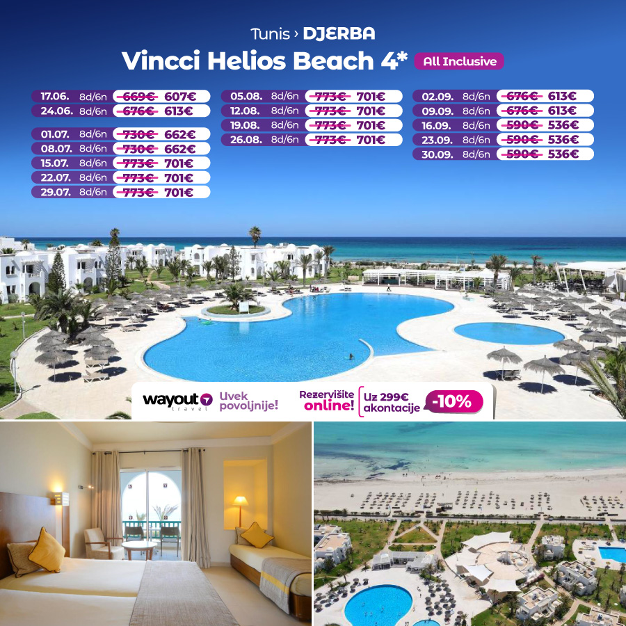 PR, Putovanja, Wayout, Leto 2025, First Minute, Letovanje, Sajam Turizma, Tunis, Djerba