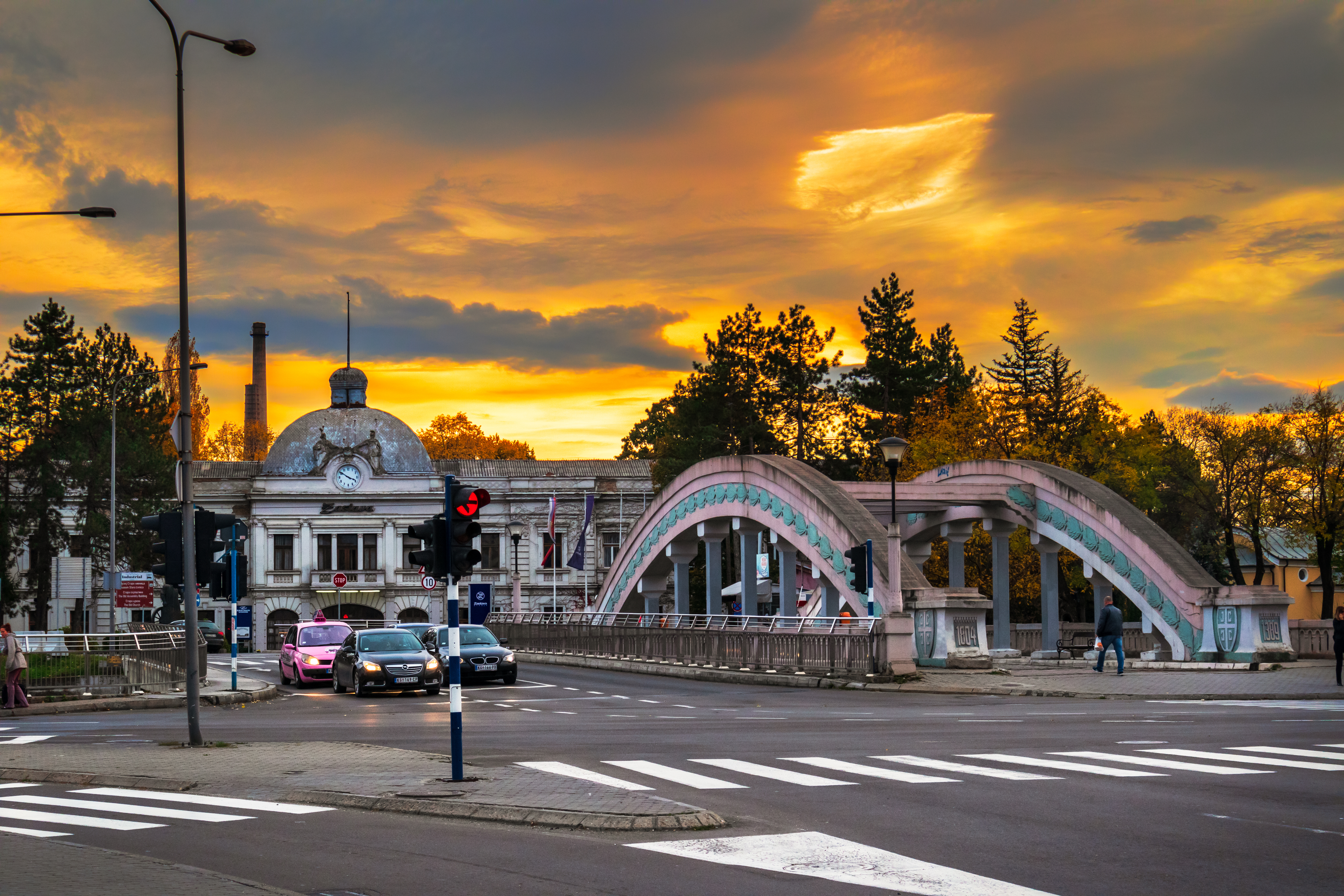 Kragujevac,/,Serbia,-,November,09,2019:,Old,Bridge,On