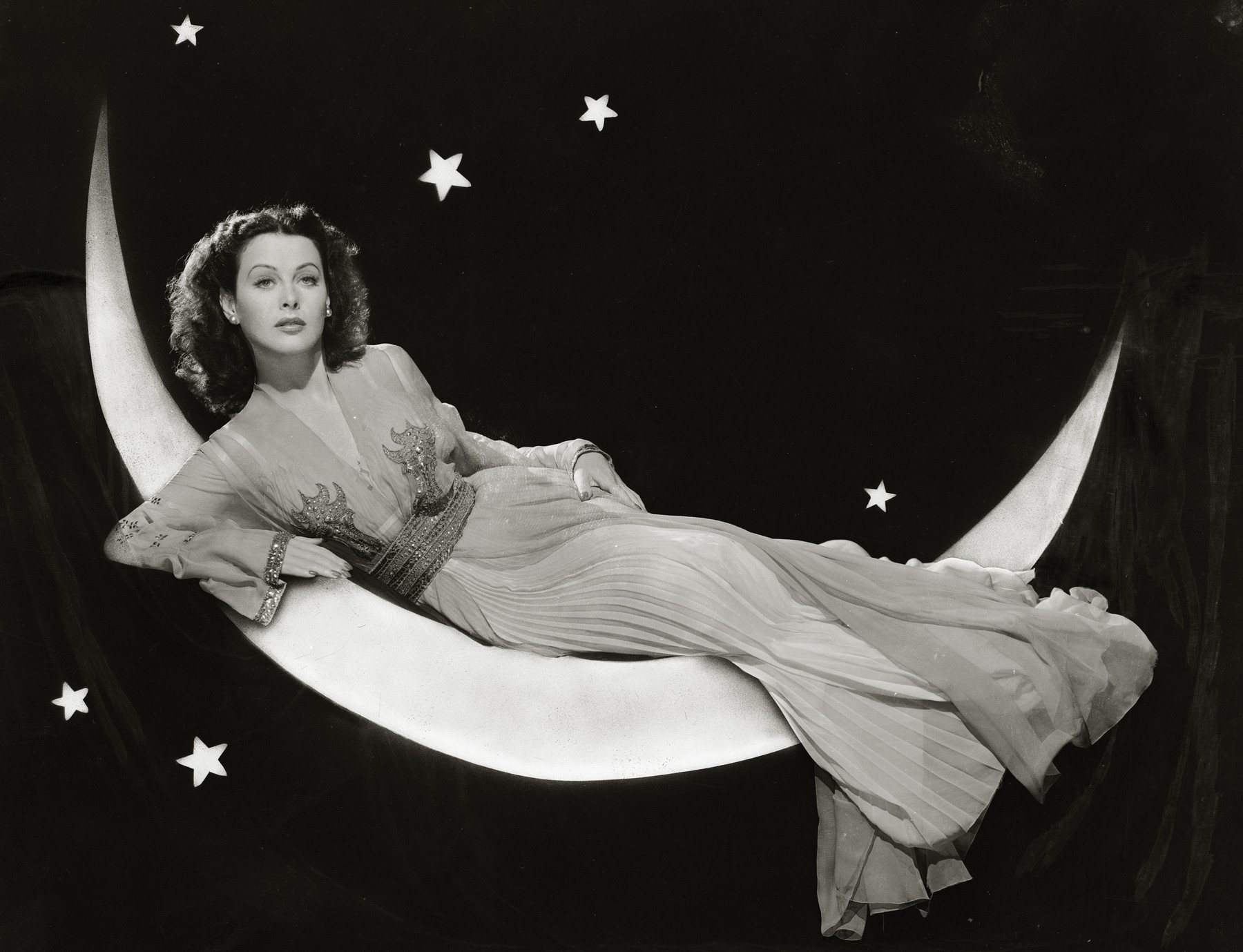 Hedy Lamarr, circa 1943.,Image: 108629713, License: Rights-managed, Restrictions: For Editorial Use Only -, Model Release: no, Credit line: The Hollywood Archive / Hollywood Archive / Profimedia