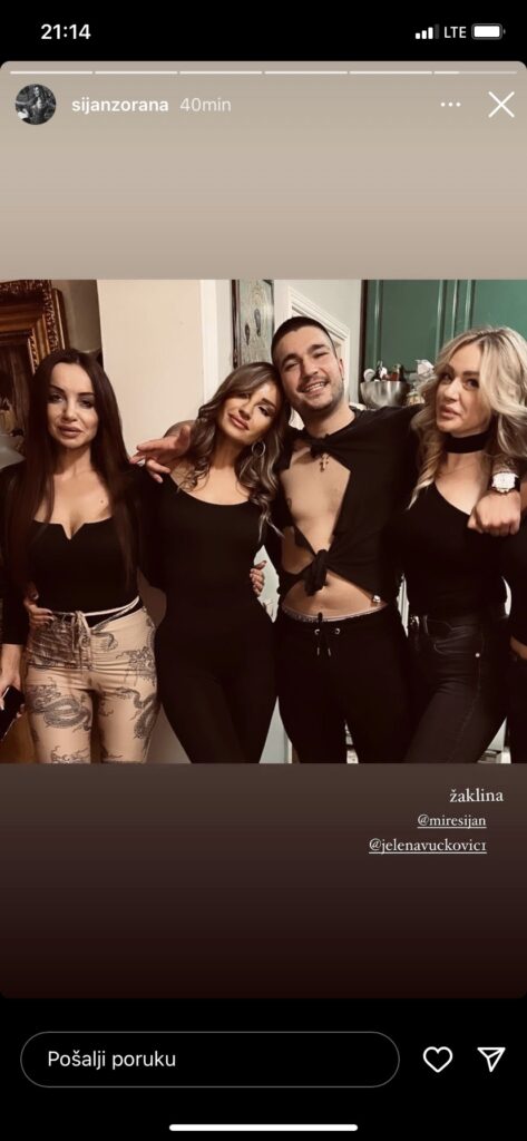 Goca Božinovska, Mirko Šijan, Bojana Šijan, Zorana Šijan, beba, unuk