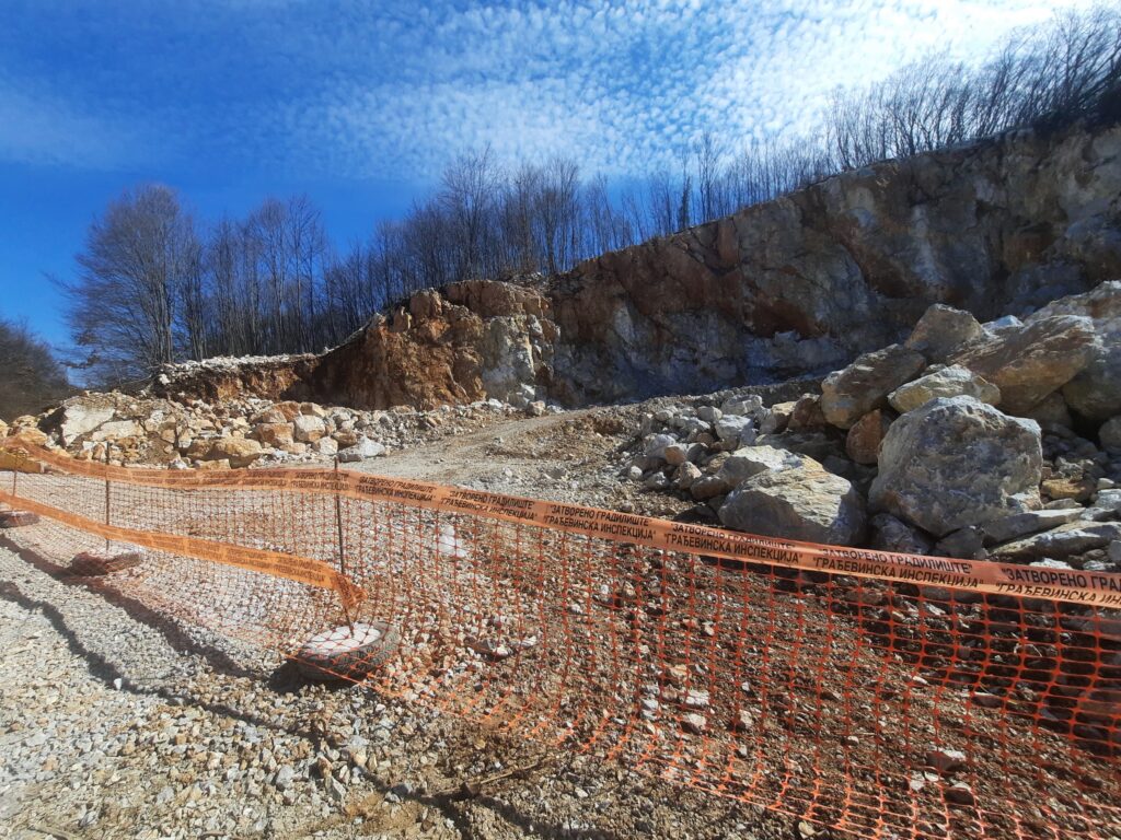 Krivične prijave za korupciju u Užicu, nelegalan kamenolom,Krivične prijave kamenolom Užice
