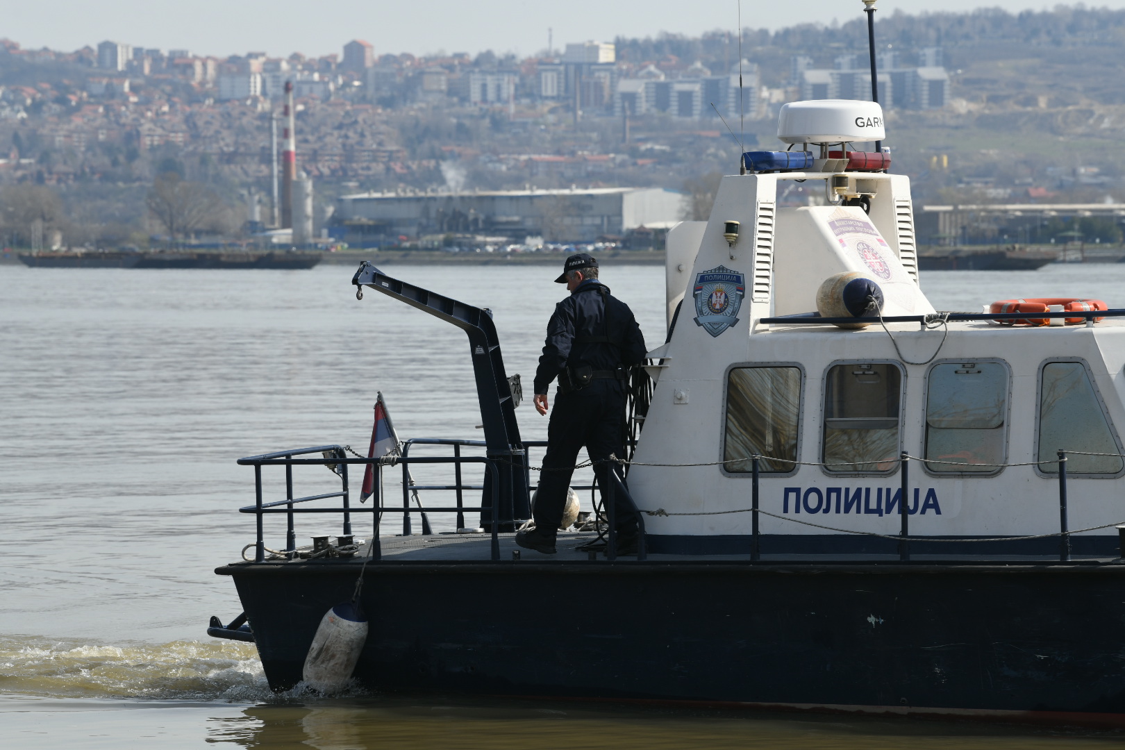 Beograd 20.03.2023. Rečna policija, reka, Dunav, potraga za nestalim mladićima, momcima koji su tokom prethodnog vikenda ispali iz čamca, hronika Foto: Vesna Lalić/Nova.rs