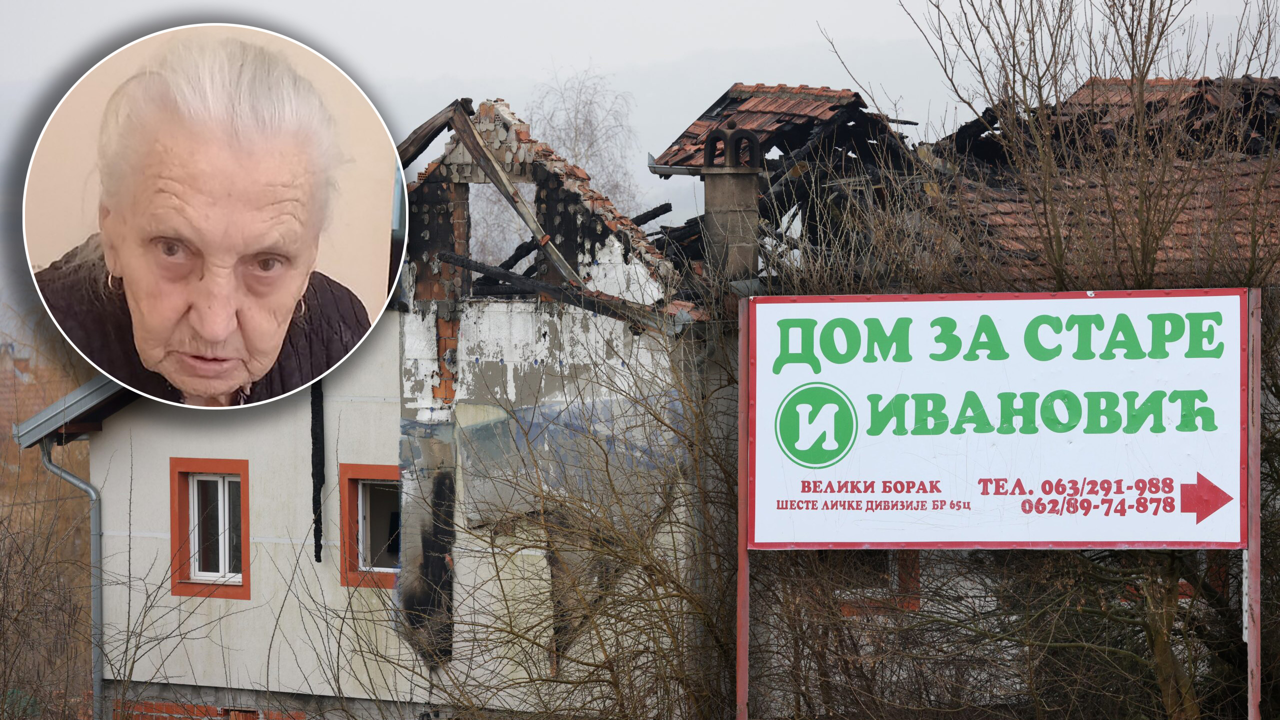 Eight people die in nursing home fire in Serbia