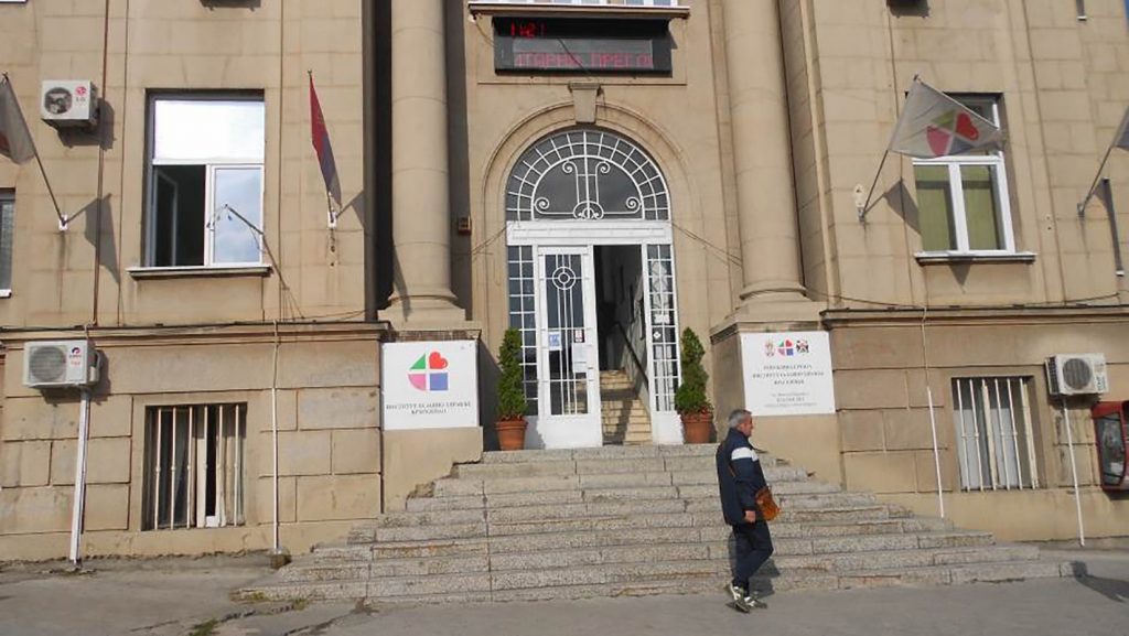 Kragujevac, Institut za javno zdravlje, koronavirus, Šumadijski okrug Foto: N1/Milan Nikić