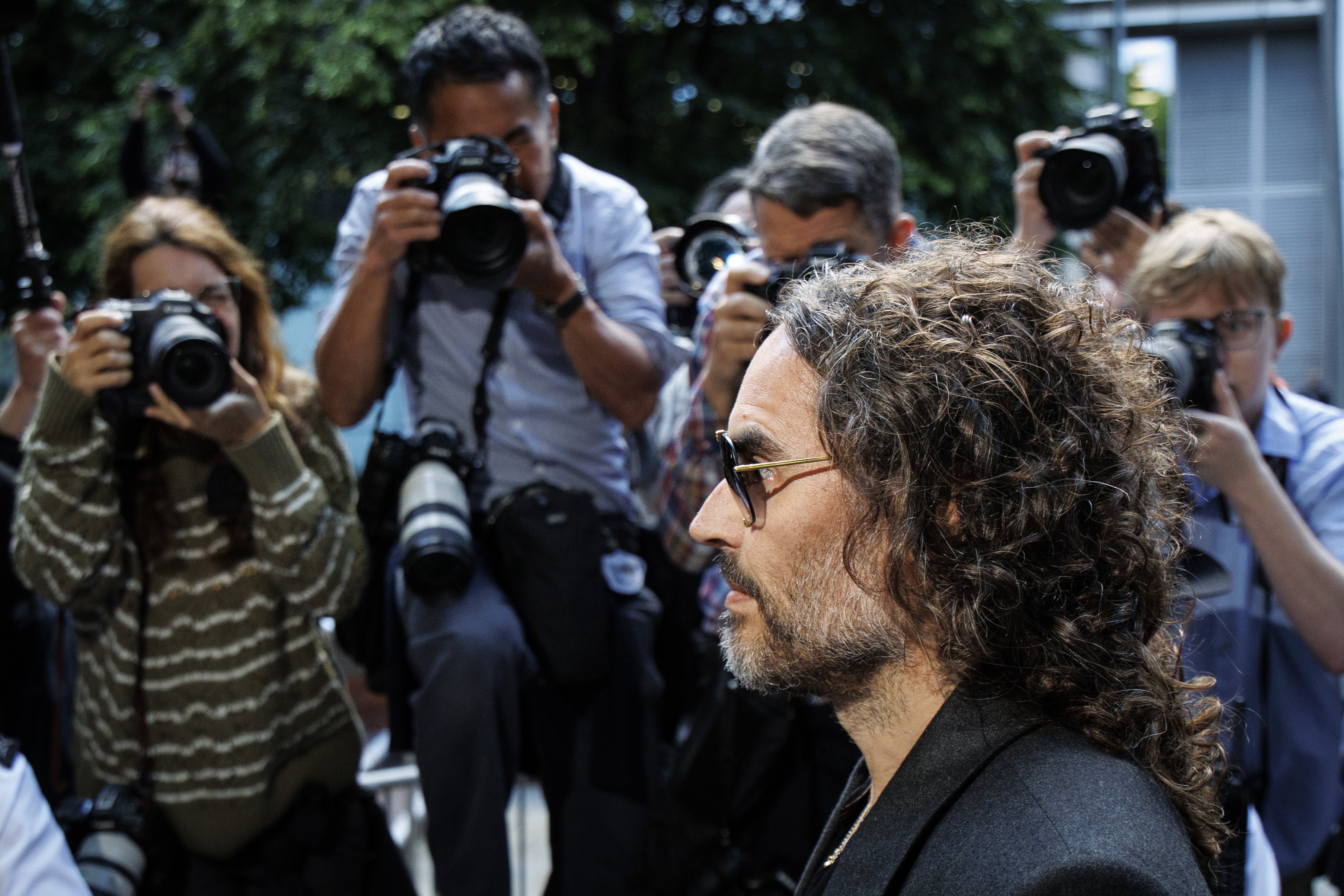 Russell Brand appears in court over sexual offences