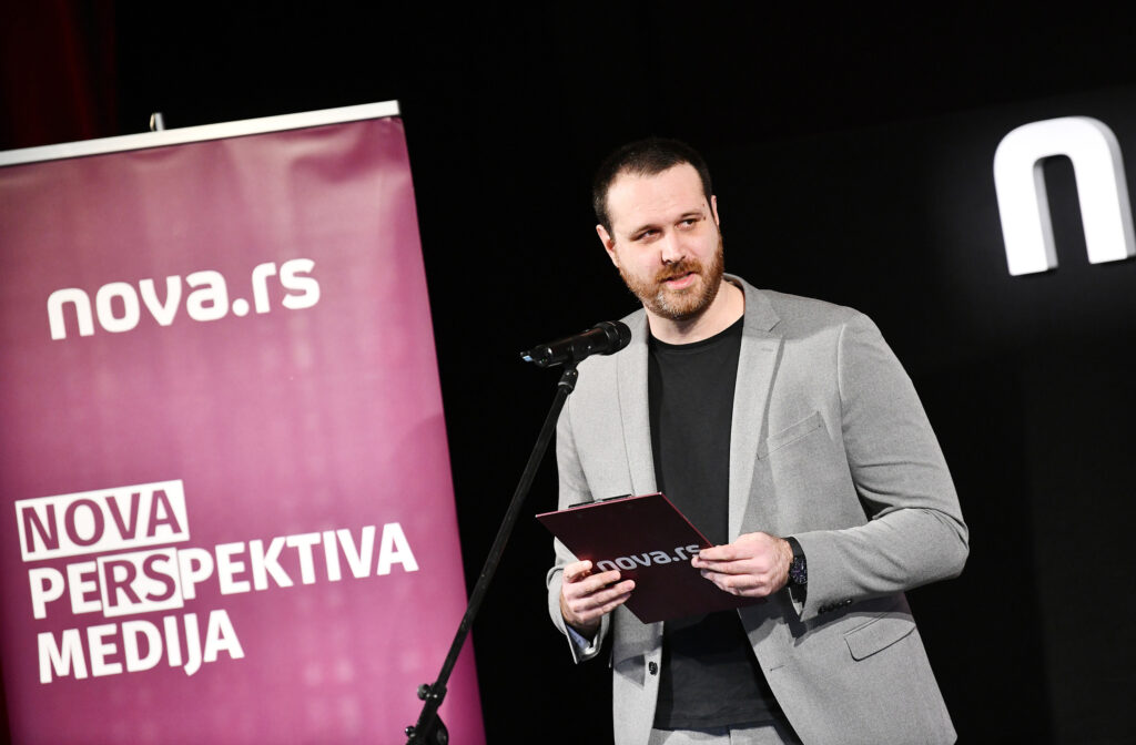 Beograd 27.02.2025. Izložba Nova perspektiva povodom petog rođendana portala Nova.rs. Foto: Vesna Lalić/Nova.rs