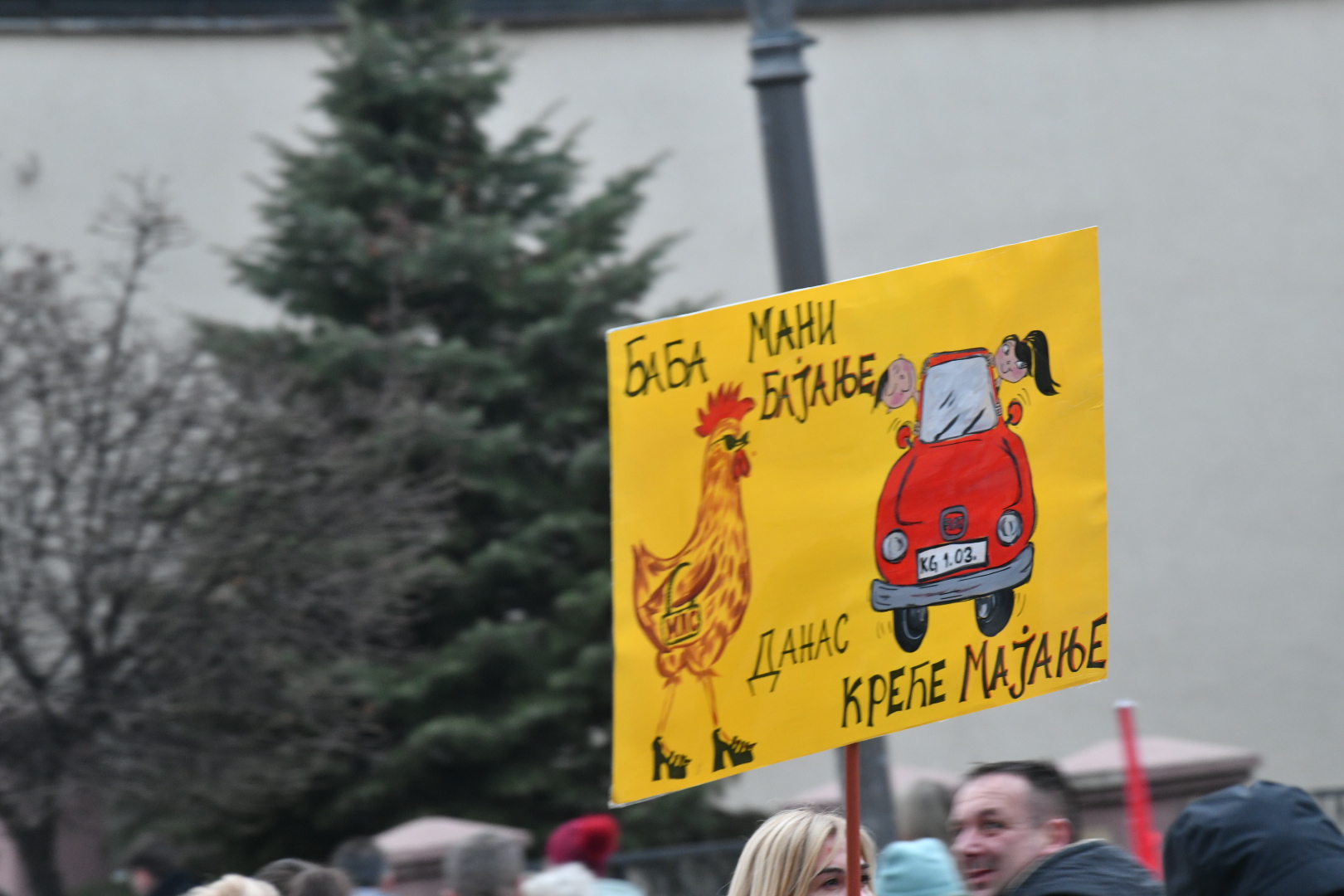 niš 1.3.2025 studentki protesti