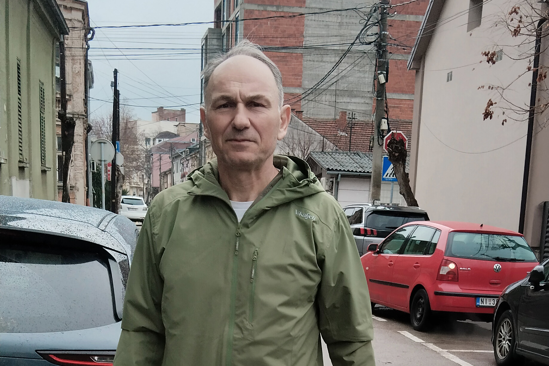 Aleksandar manigoda koji je iz Novog sada peške došao u Niš