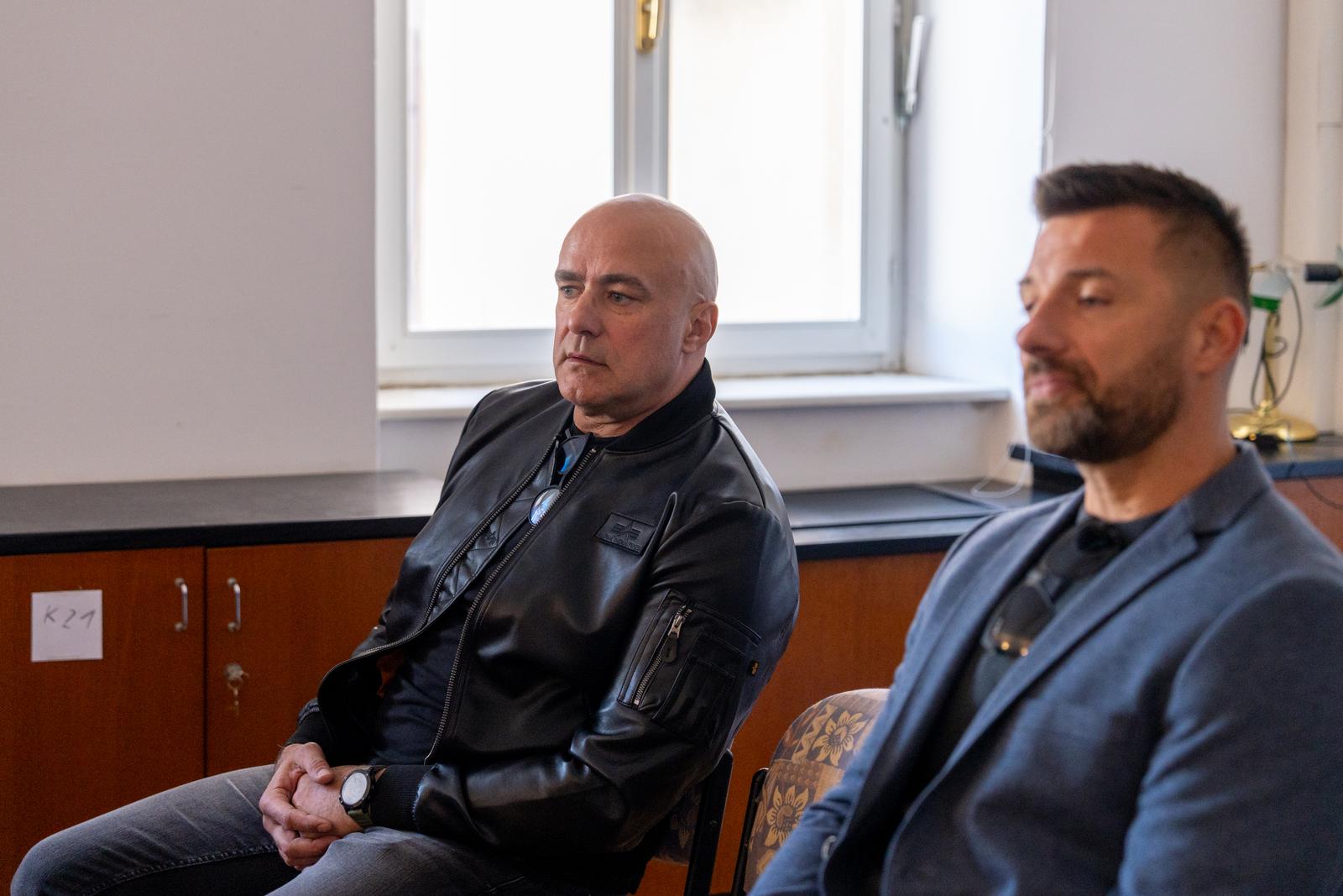 21.03.2025., Gospic - nastavlja se sudenje Leonu Lucicu i drugim okrivljenicima za pokusaj iznude. Slijedeca rasprava je zakazana za 04.04.2025. Photo: Hrvoje Kostelac/PIXSELL