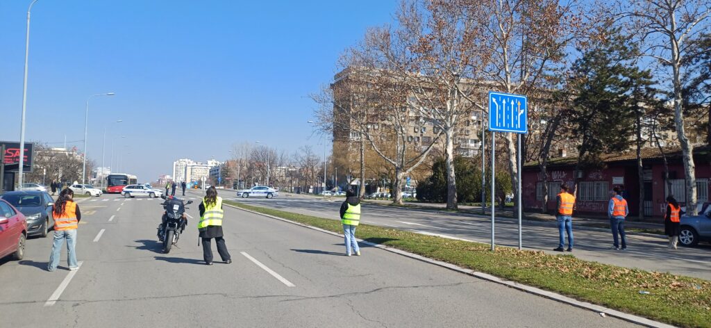 Beograd 04. mart 2025. FDU, Fakultet dramskih umetnosti, 100 dana od pocetka studentskih blokada Foto:Ana Marković/Nova.rs