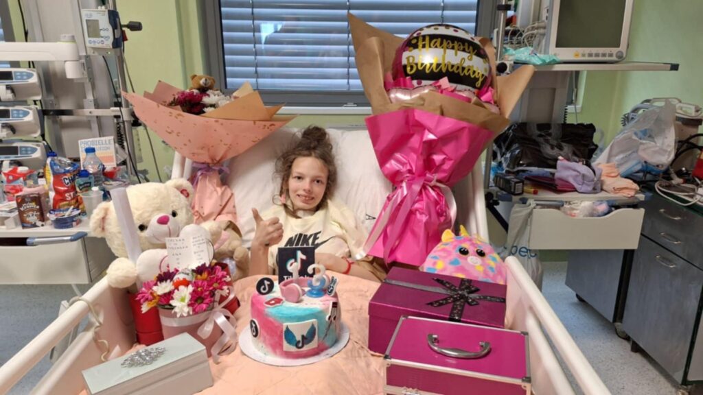 Najlepša vest dolazi sa niške Klinike za anesteziju: Anja (13) na koju je pao ringišpil u Kuršumliji dobila bitku za život i proslavila rođendan, poslal Biljana Ljubisavljevic