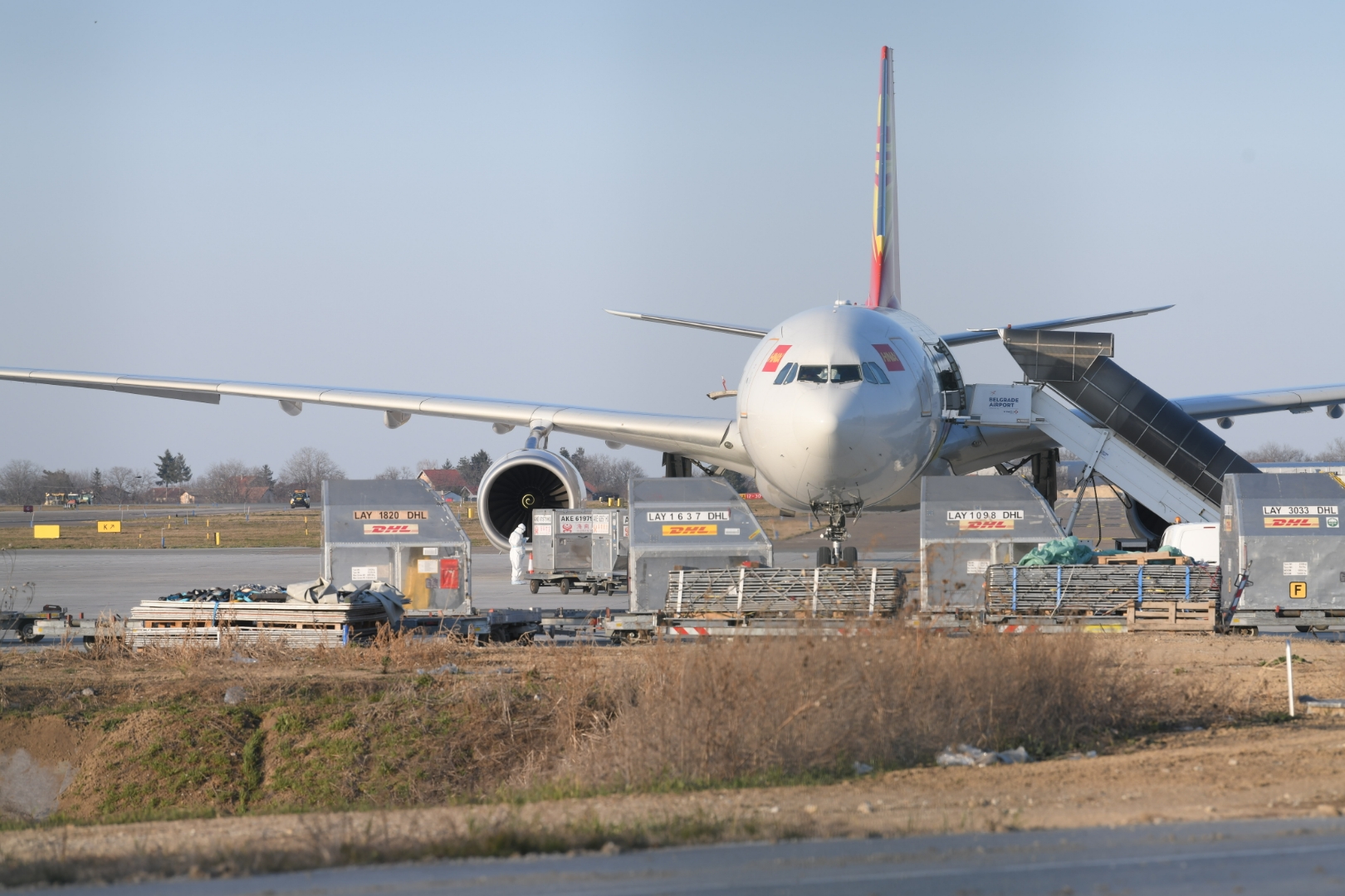 Beograd 11.03.2022. Aerodrom Nikola Tesla