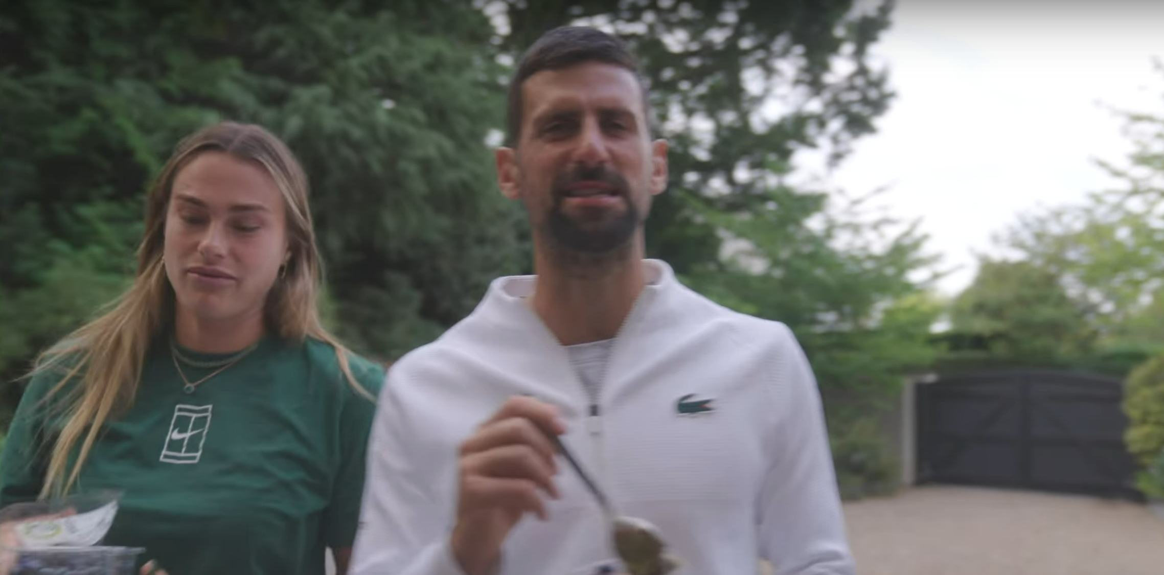 Novak Đoković i Arina Sabalenka