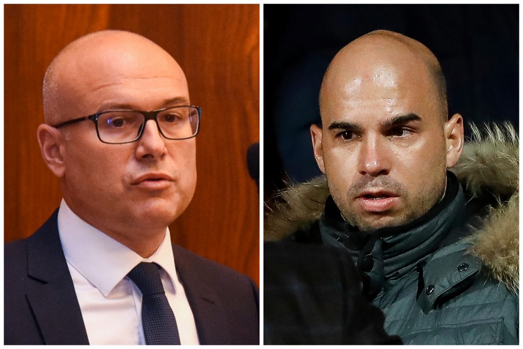 Miloš Vučević i Slobodan Milutinović Snajper. Foto: Nova.rs, Starsport