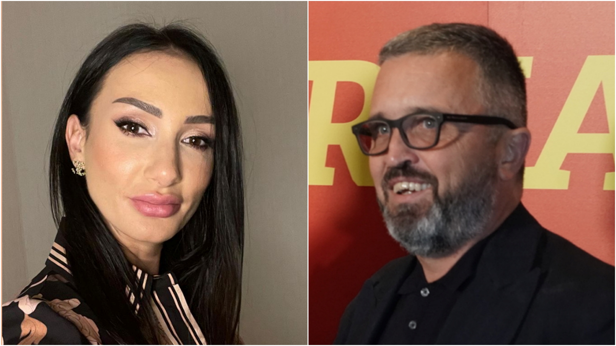 Gorica Dodik i Dragan J. Vučićević, kombo Foto:Privatna arhiva/E-stock/Časlav Vukojičić