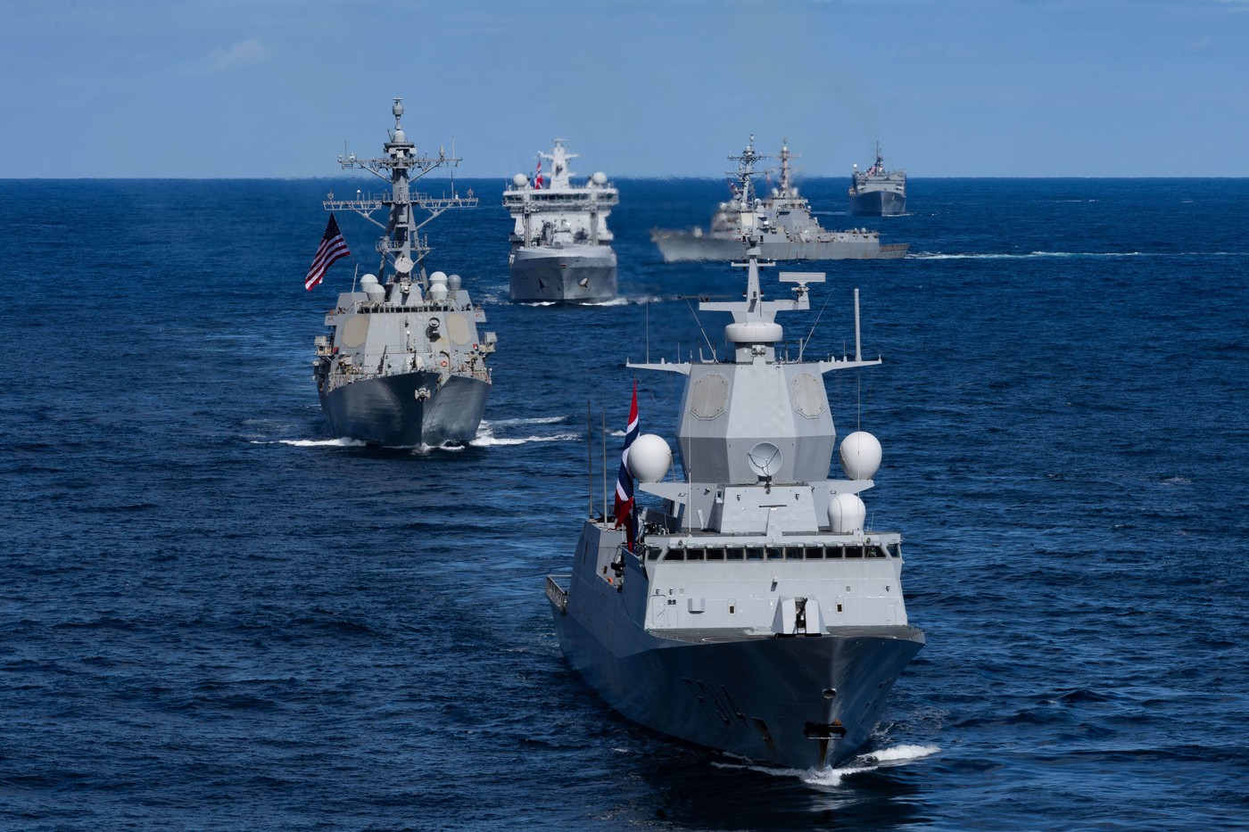 Gerald R. Ford Carrier Strike Group and Norwegian Navy
