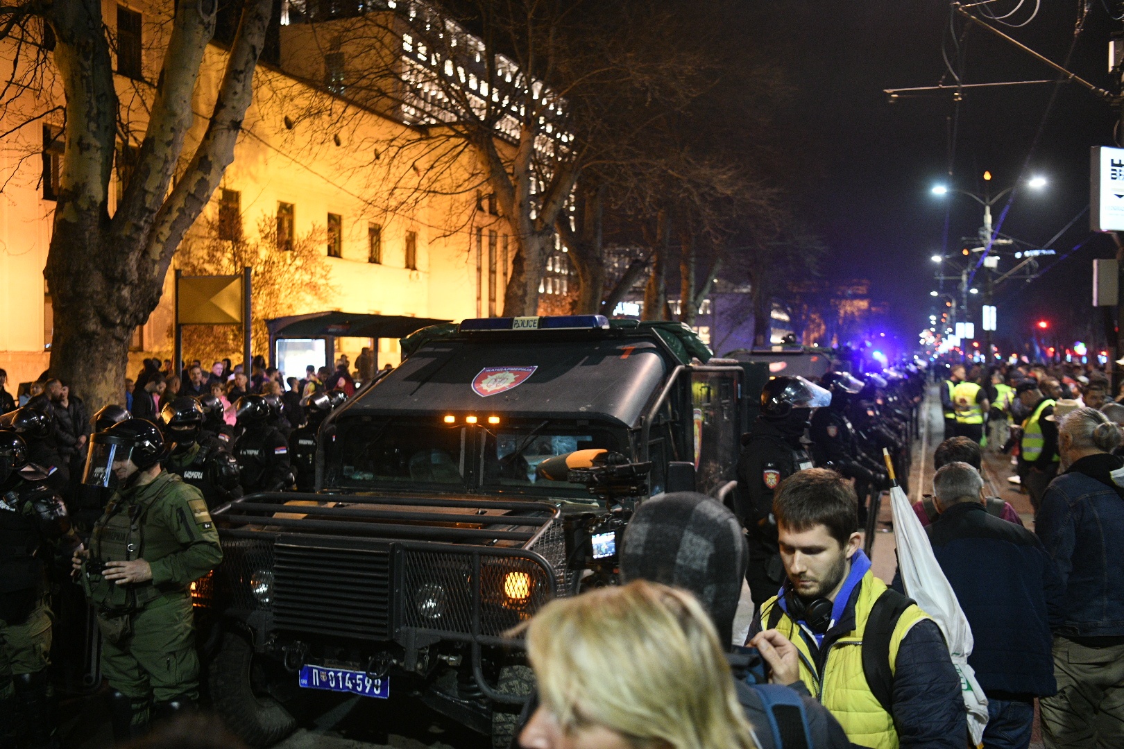 Beograd, 15.03.2025. Protest 15. za 15, veliki studentski protest u Beogradu