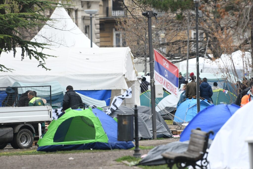 Beograd 16. mart 2025. Pionirski park studenti 2.0 koji žele da uče, Ćacilend, Ćaciji odlaze iz Pionirskog parka Foto: Filip Krainčanić/Nova.rs