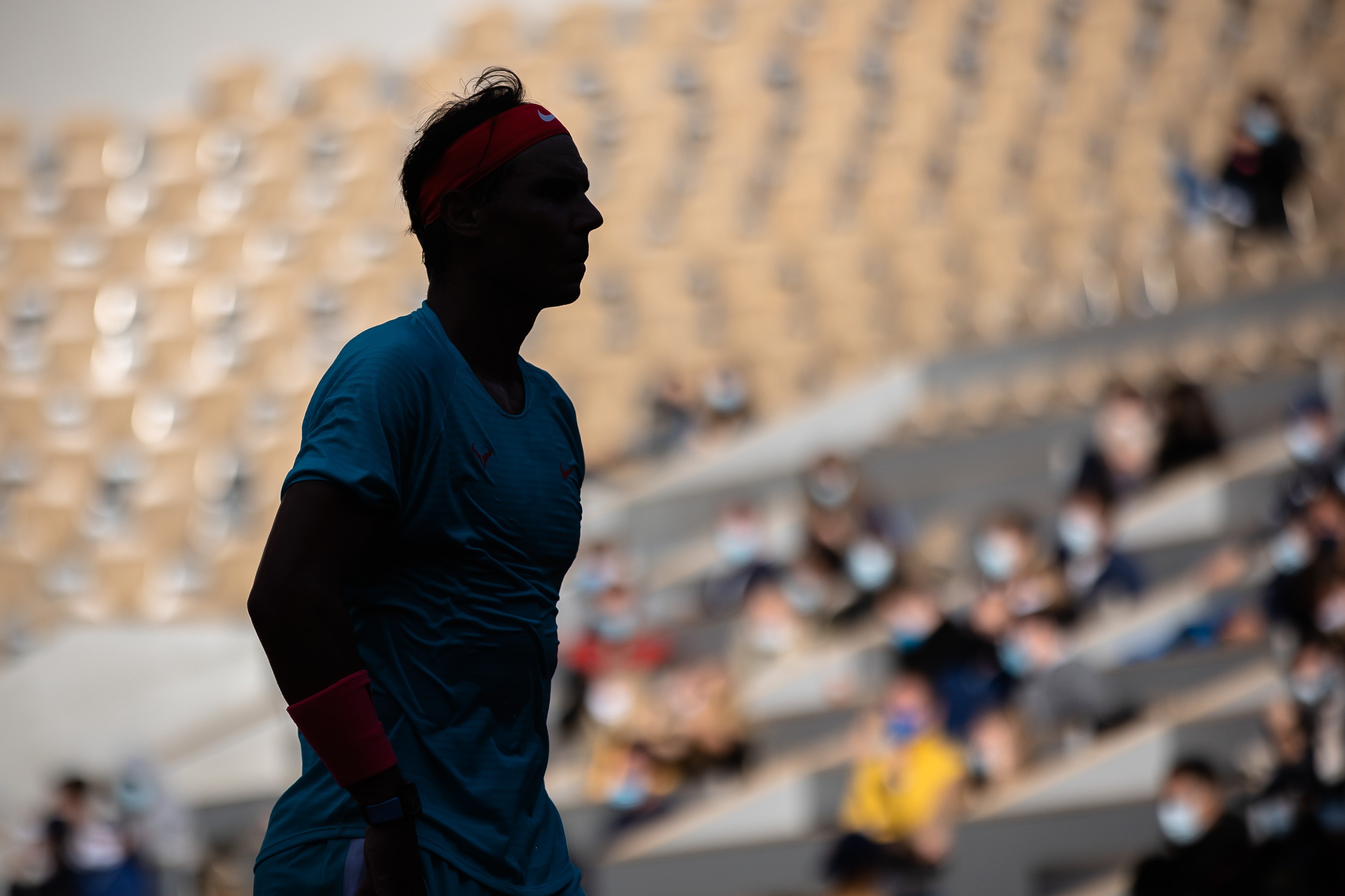 Rafael Nadal silueta