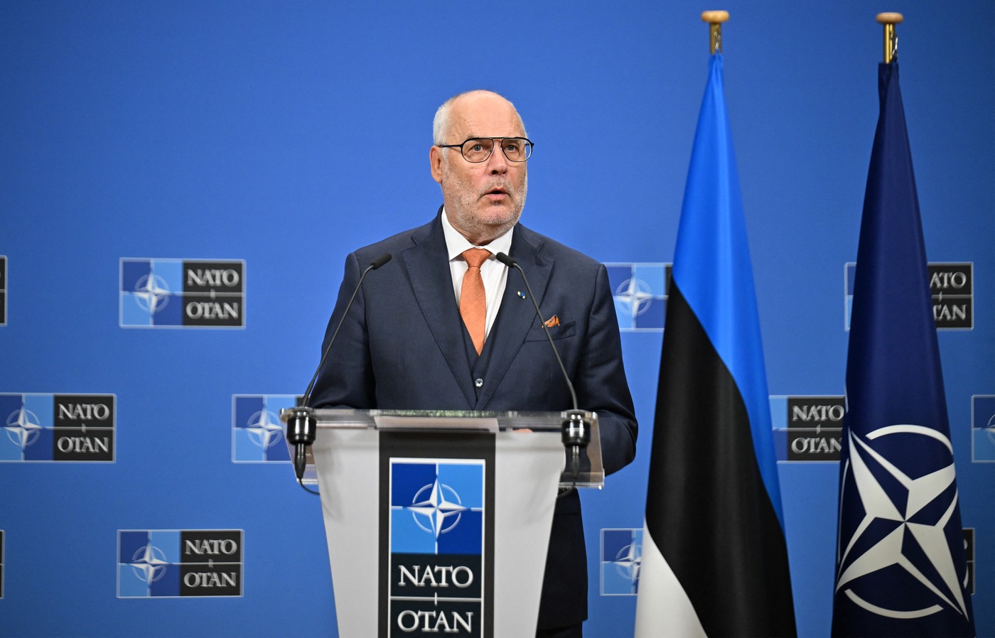 Mark Rutte - Alar Karis meeting in Brussels