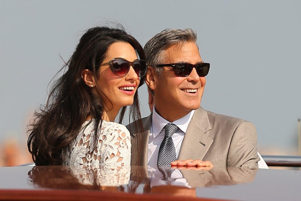 September 28, 2014: George Clooney and Amal Alamuddin a day after their wedding in Venice, Italy, Image: 206714086, License: Rights-managed, Restrictions: , Model Release: no, Credit line: INFphoto.com / INSTAR Images / Profimedia