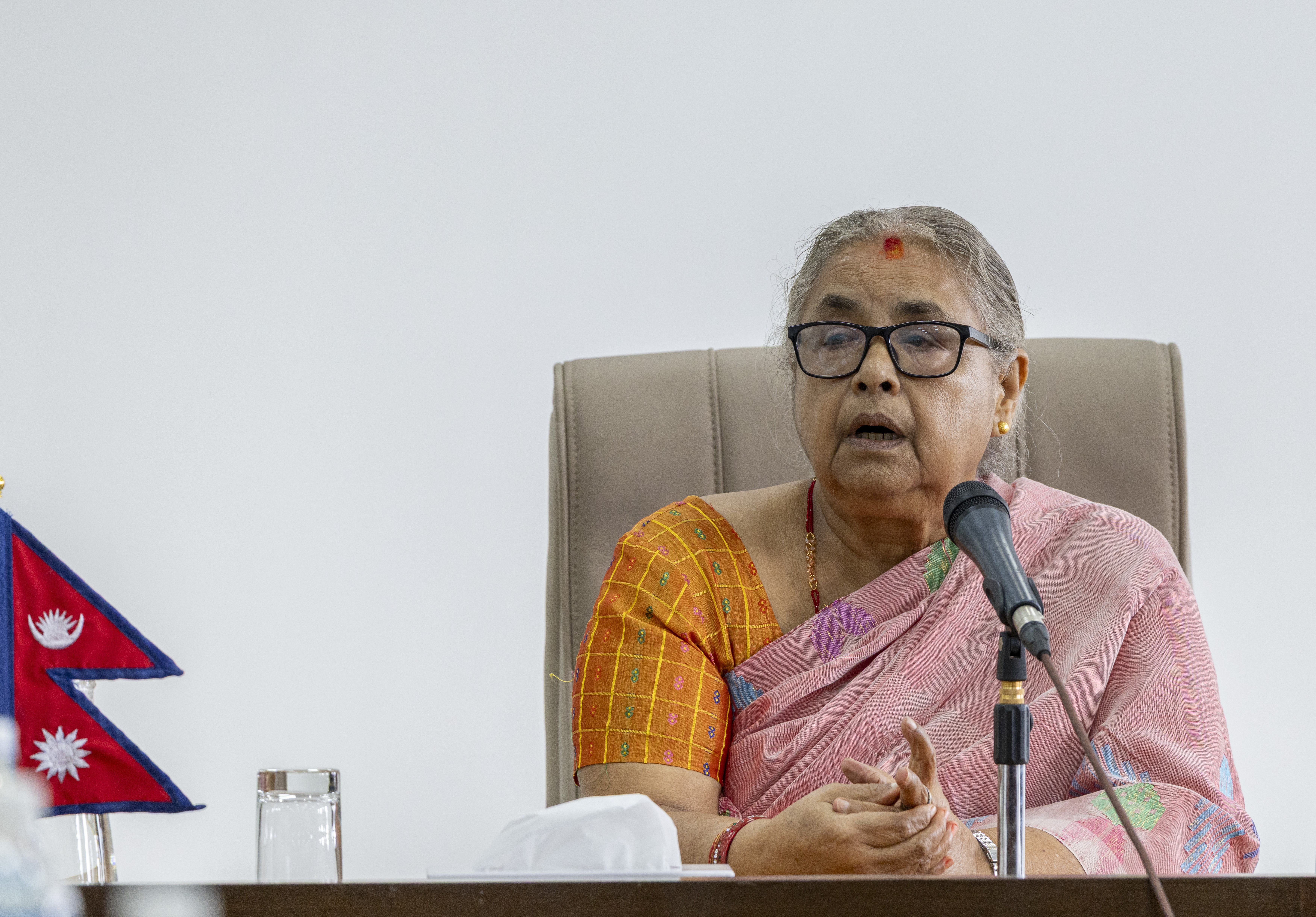 Nepal's Interim Prime Minister Sushila Karki assumes office