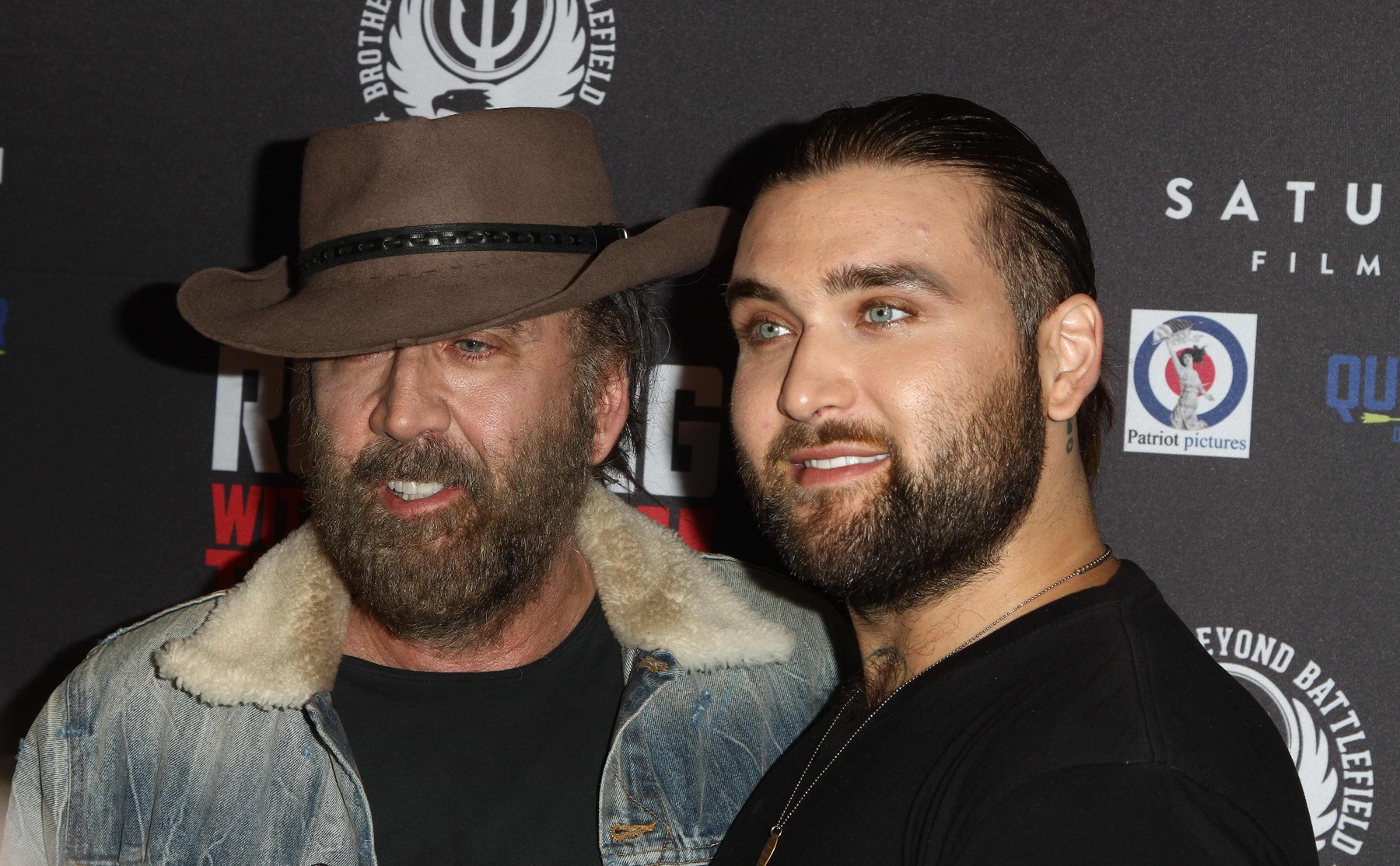 Weston Coppola Cage, Nicolas Cage attends The premiere of "Running With The Devil " in Los Angeles