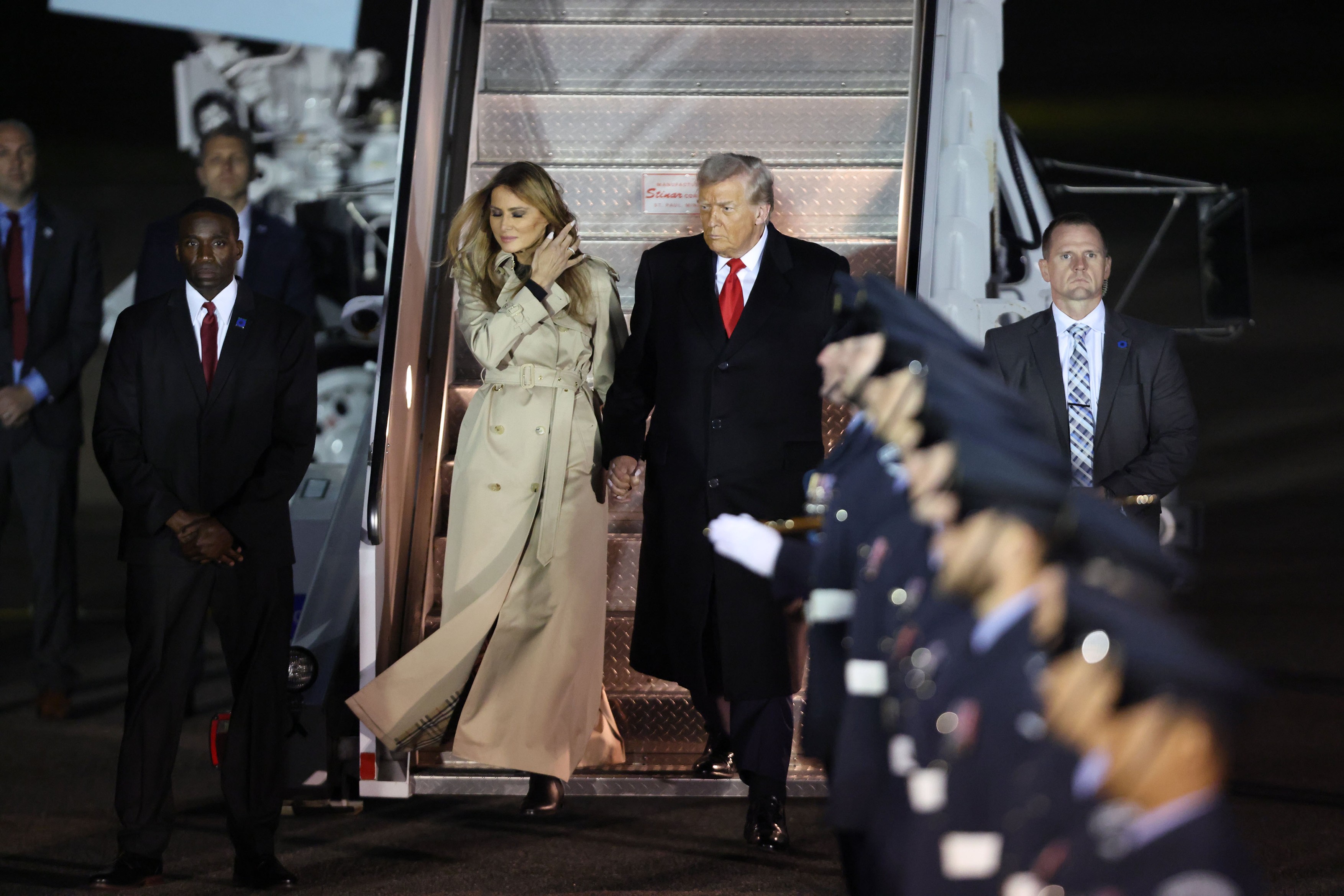 President Trump’s State Visit to the UK – Arrival