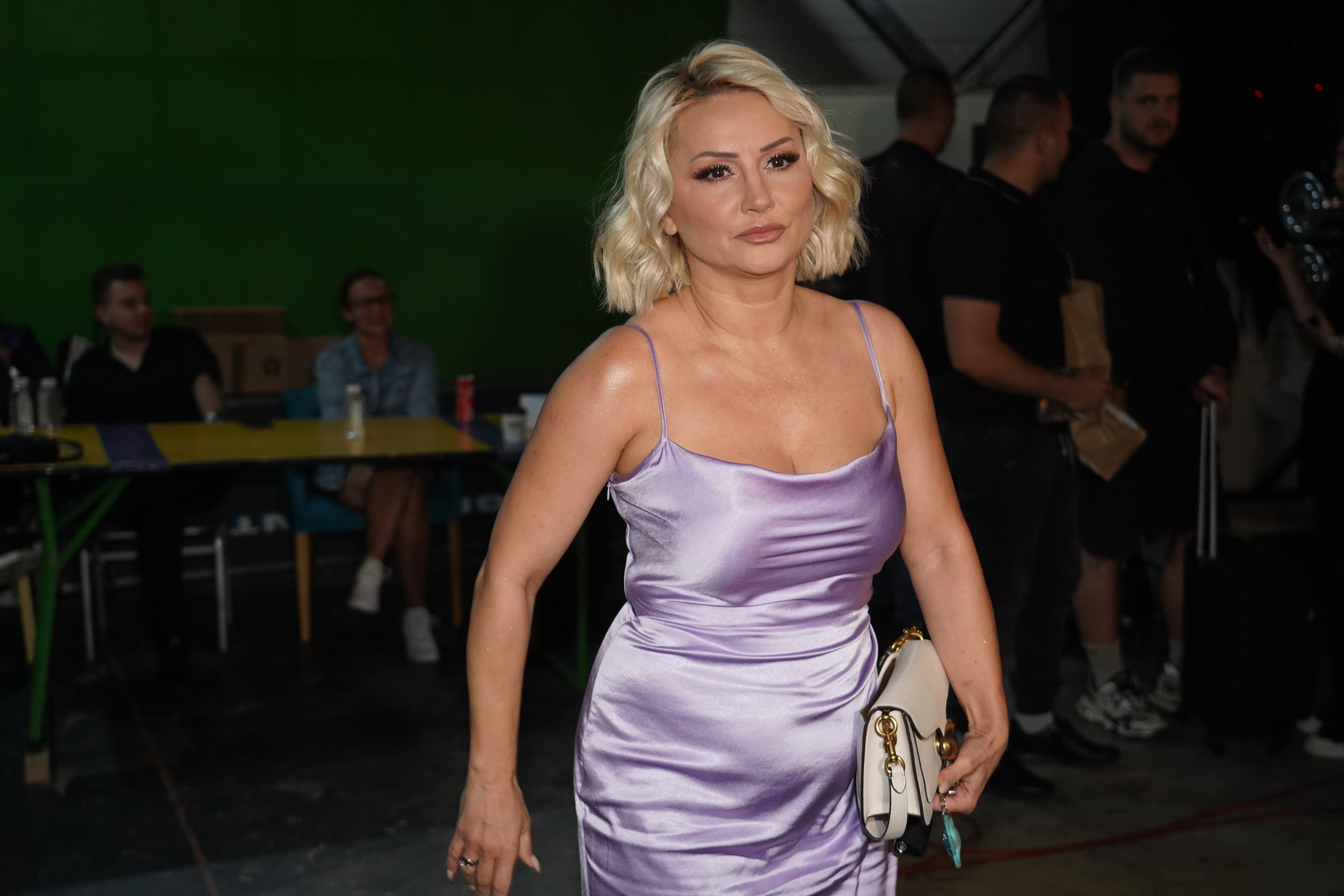 Filming of the TV show Ami G Show on Pink TV in Simanovci.Snimanje tv emisije Ami G Show na televiziji Pink u Simanovcima.