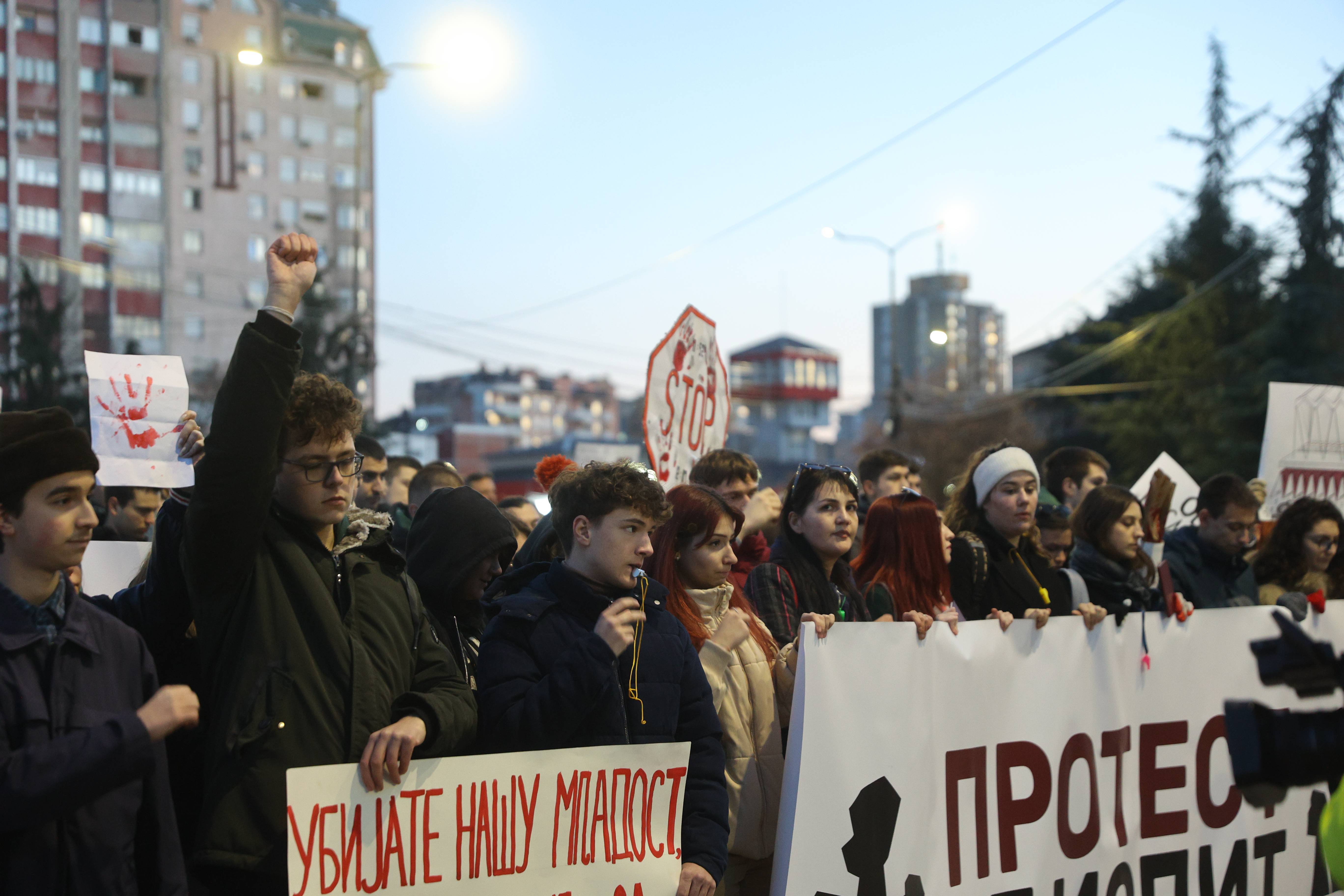 PROTEST STUDENATA, UCENIKA I GRADJANA NISA