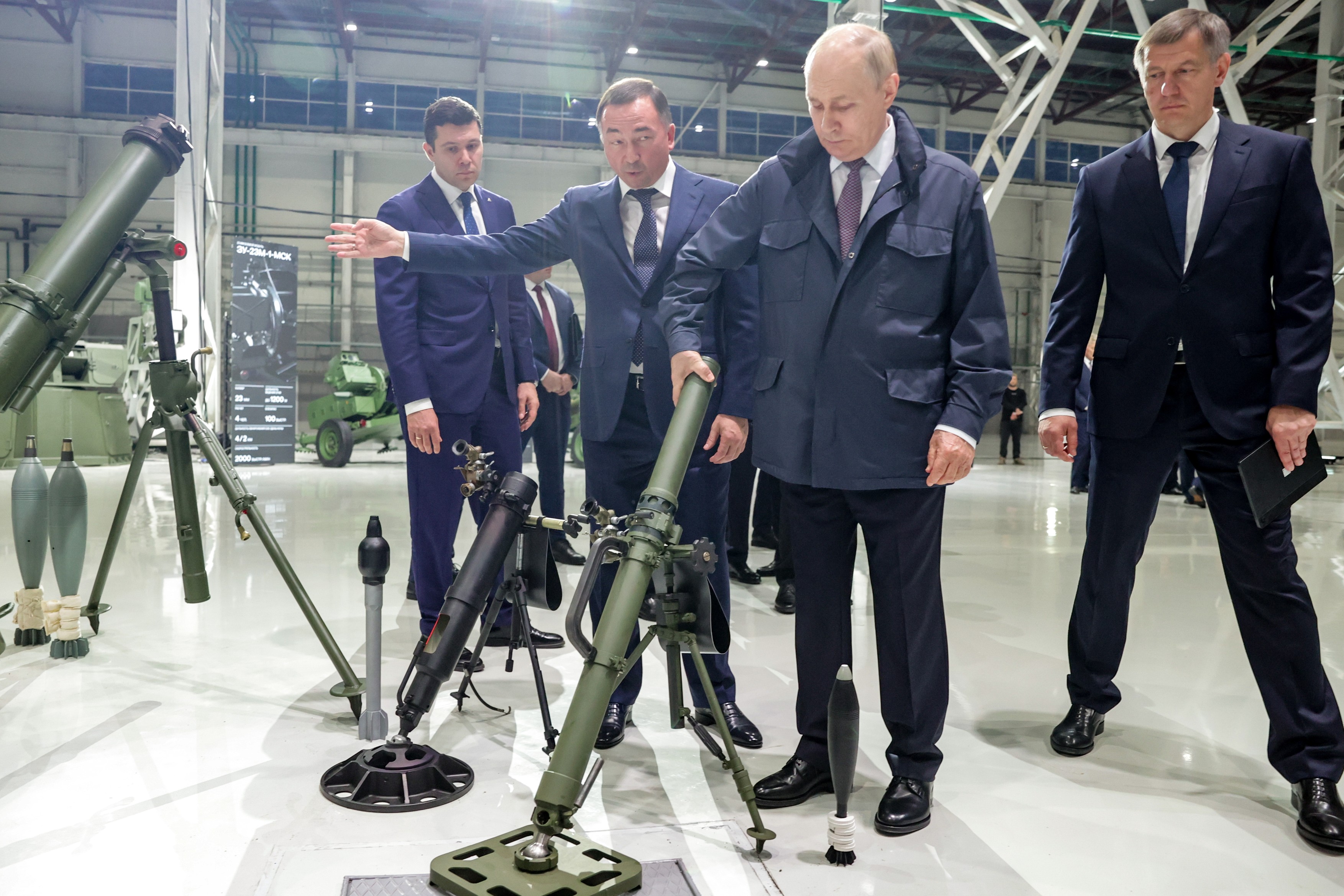 President Putin On Working Visit To Perm, Russia