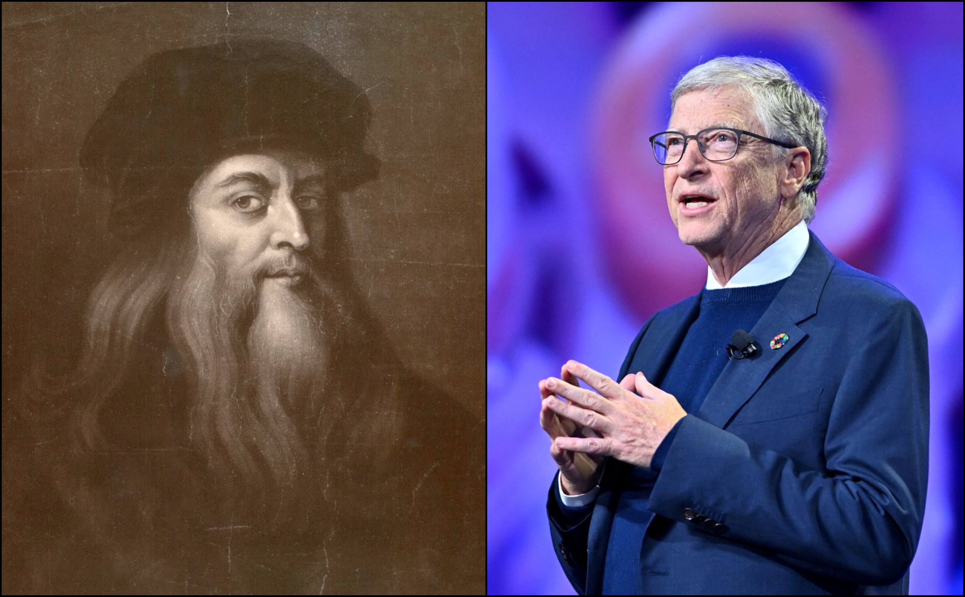 Leonardo da Vinči i Bil Gejts