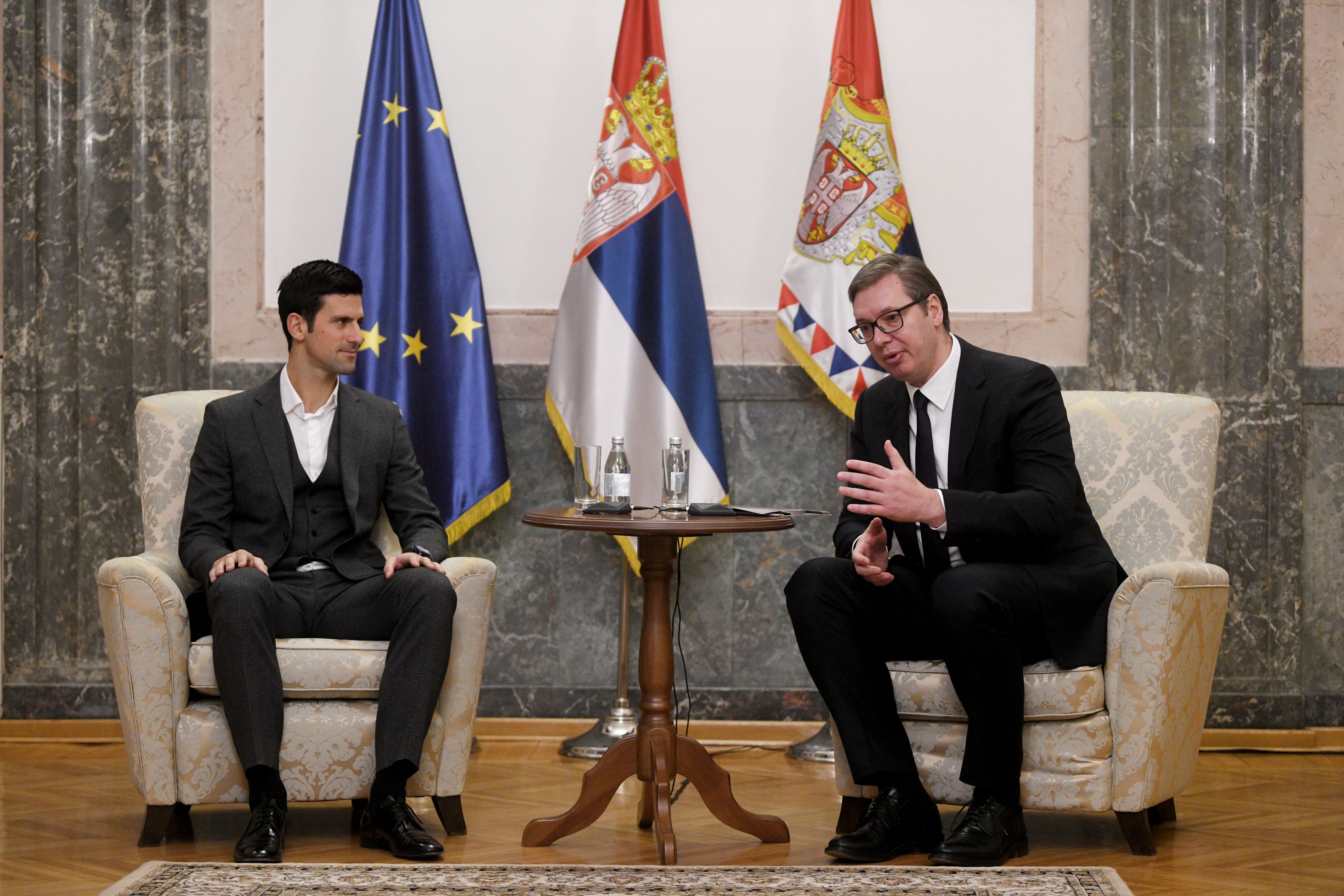 Djokovic Vucic