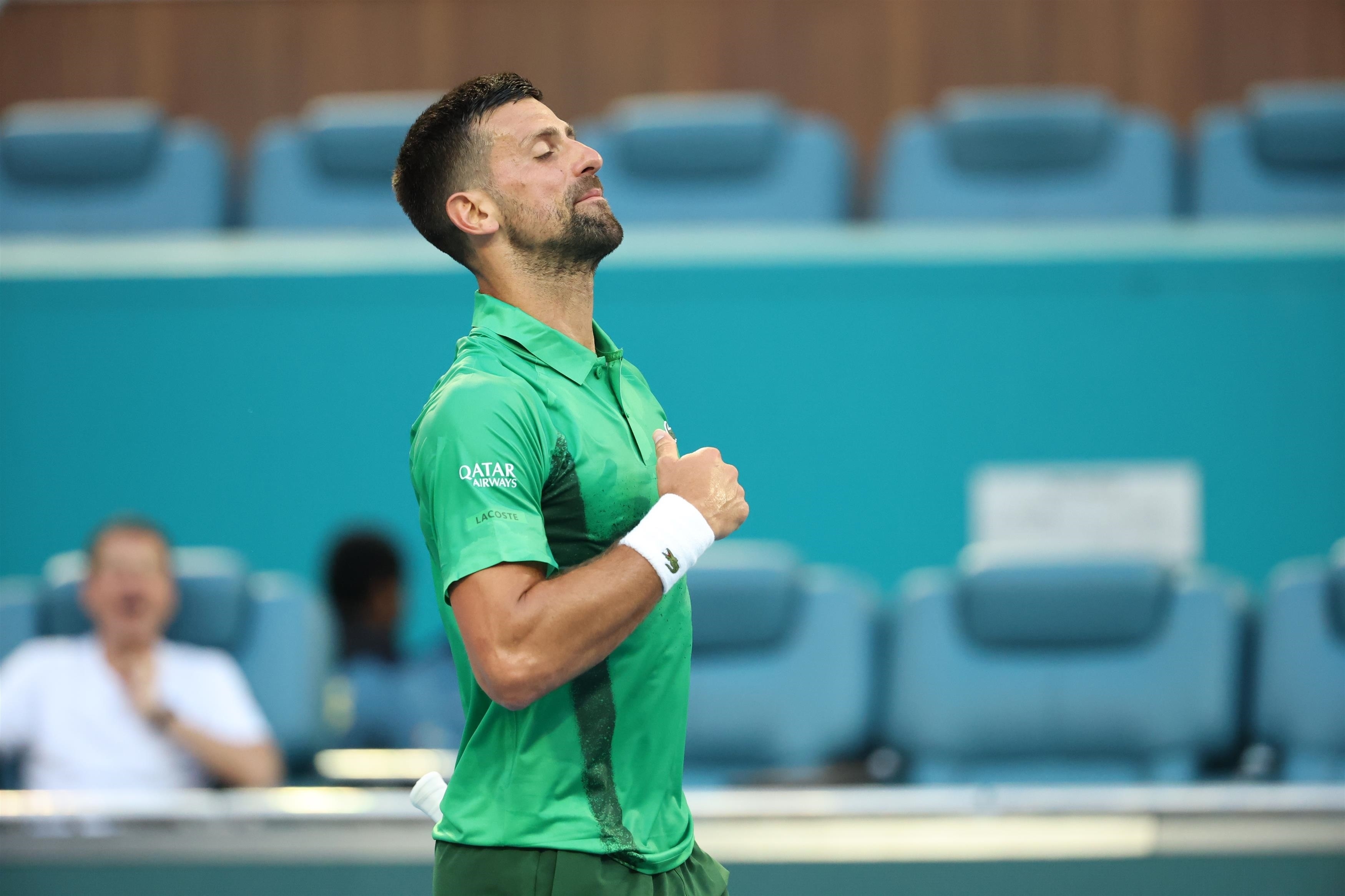 Tennis action heats up on Day 10 of the Miami Open at Hard Rock Stadium