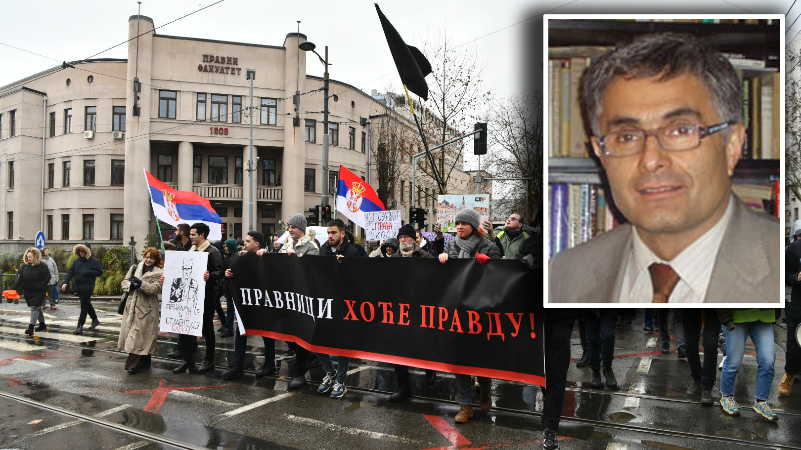 Pravni fakultet, profesor dr Zoran Tomić, kombo Foto: Vesna Lalić/Nova.rs/ius.bg.ac.rs