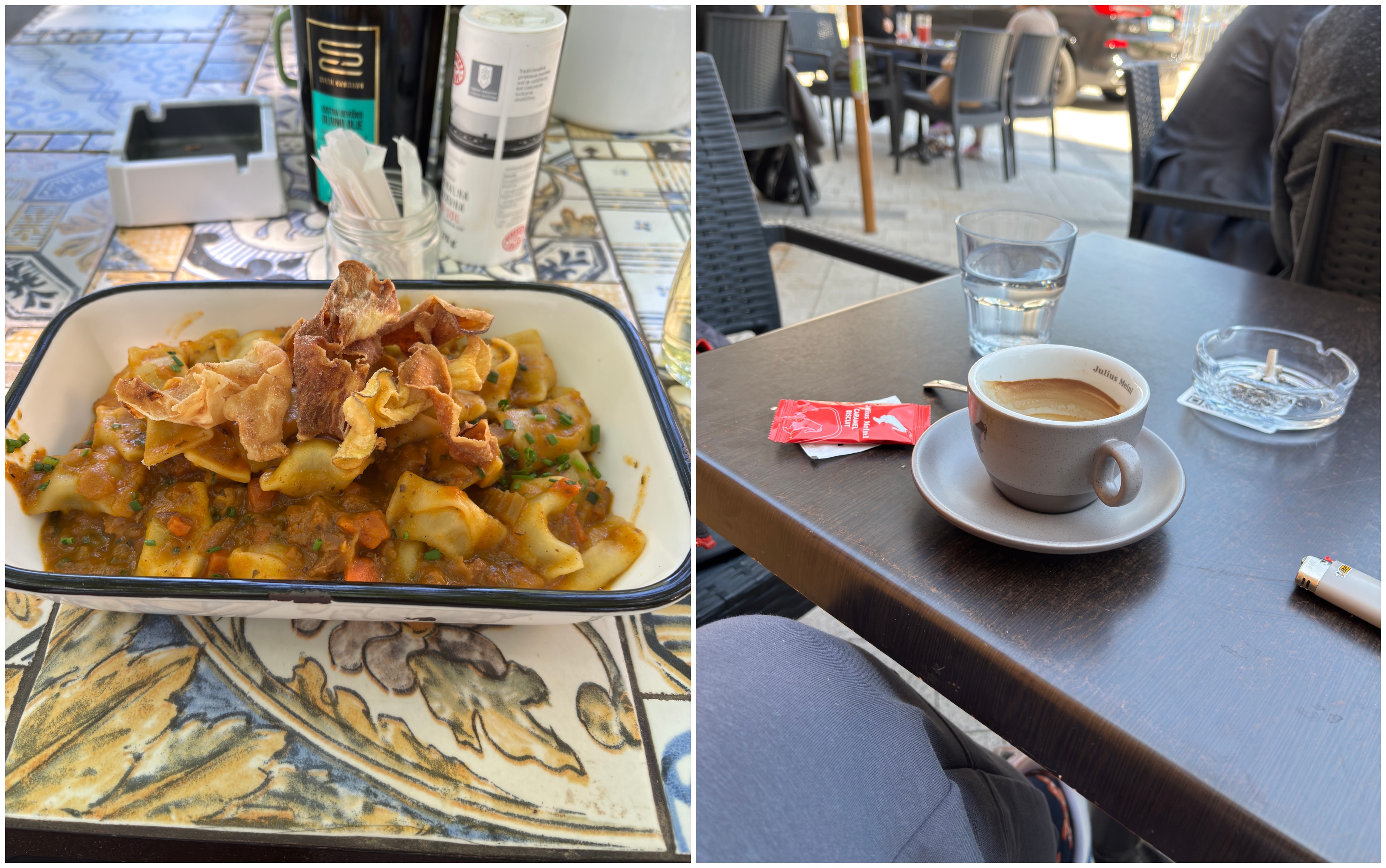 Ručak i kafa u Ljubljani