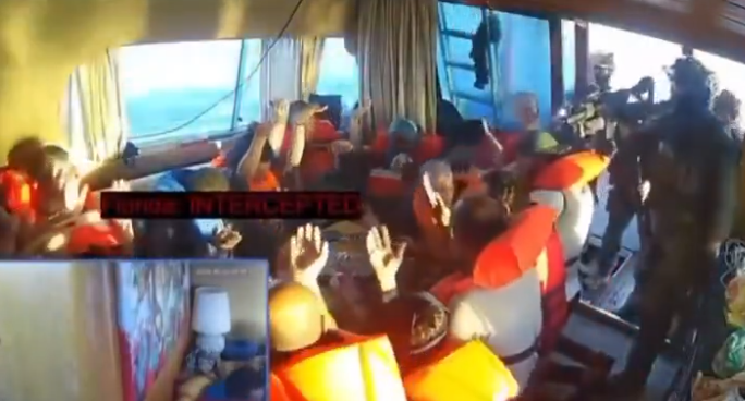 upad izraelske vojske na flotilu