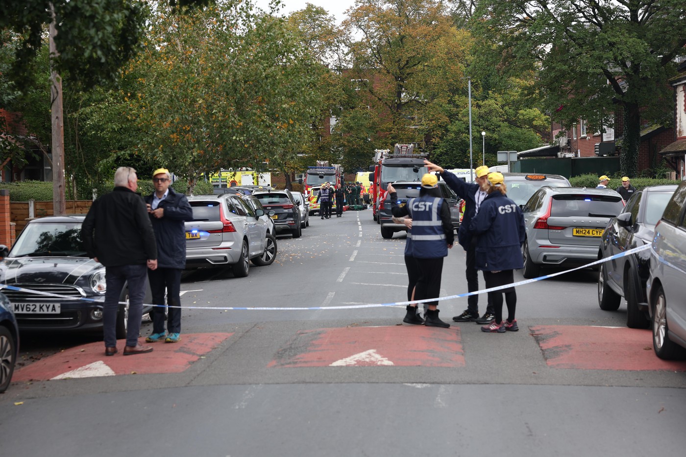 Stabbing at a synagogue in Manchester