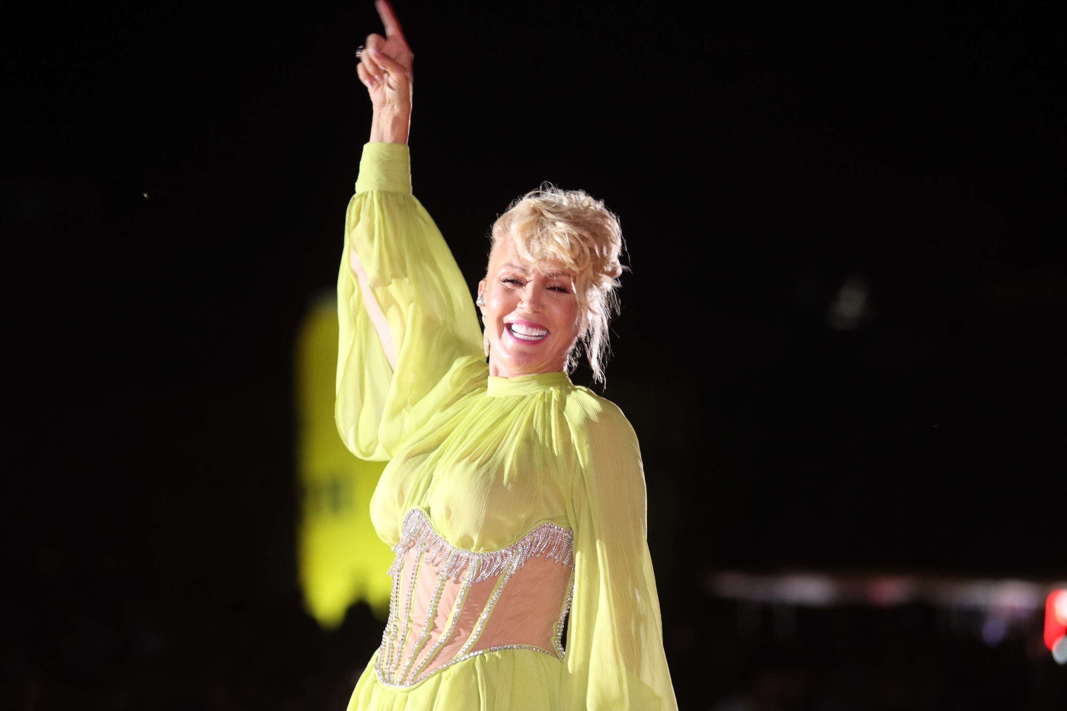 Lepa Brena's concert at Tvrdjava Kastel in Banja Luka..Koncert Lepe Brene na Tvrdjavi Kastel u Banja Luci.